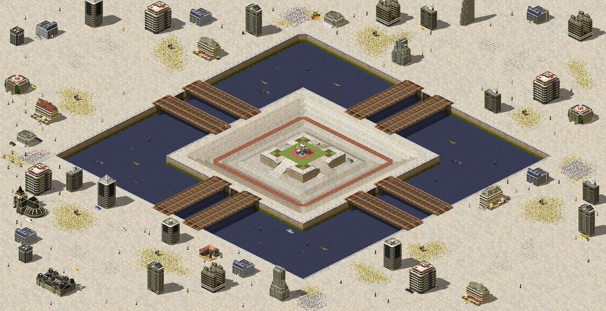 8-Player Urban Skirmish full-resolution render