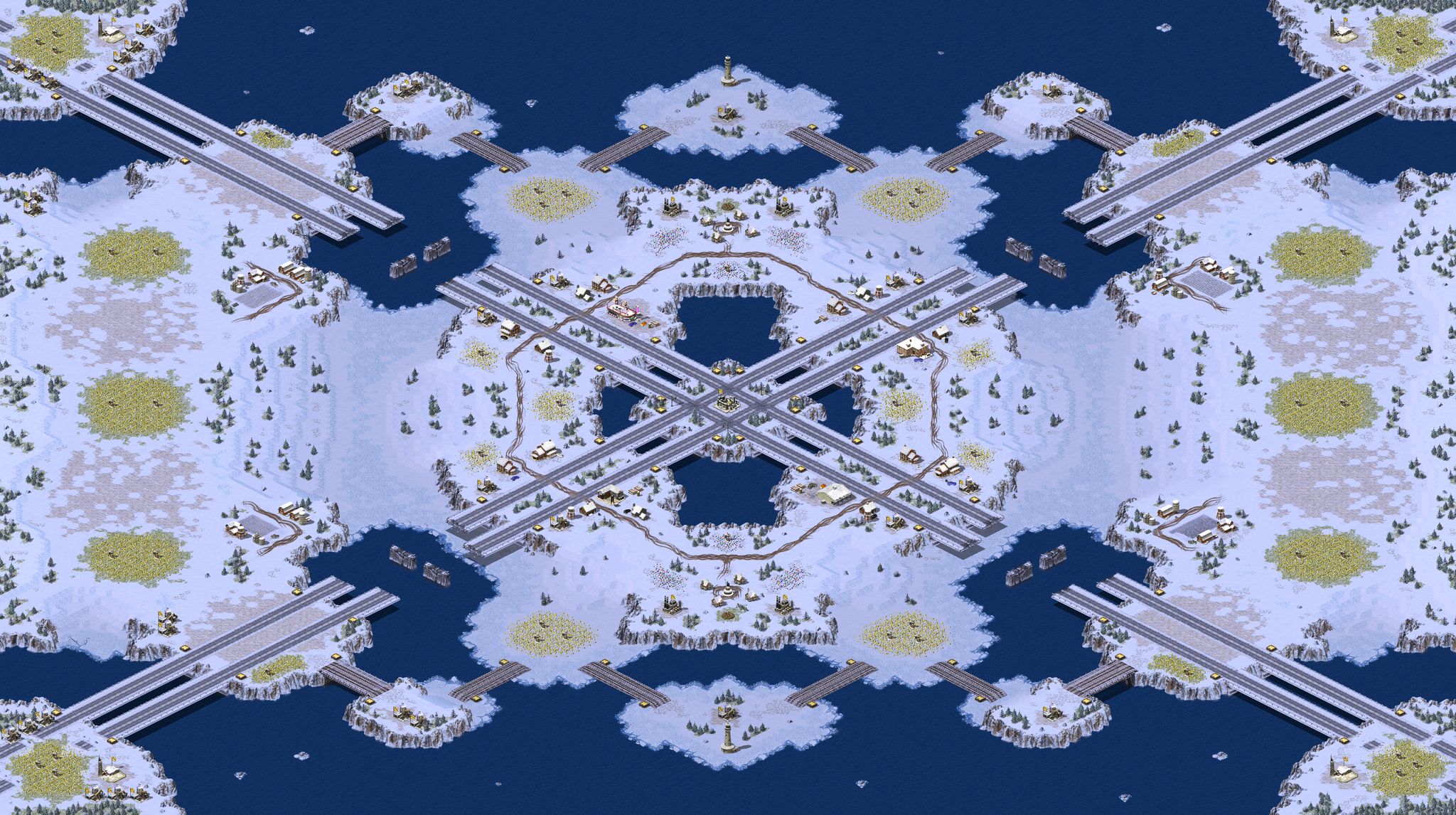 Snowfield Resource Clash full-resolution render
