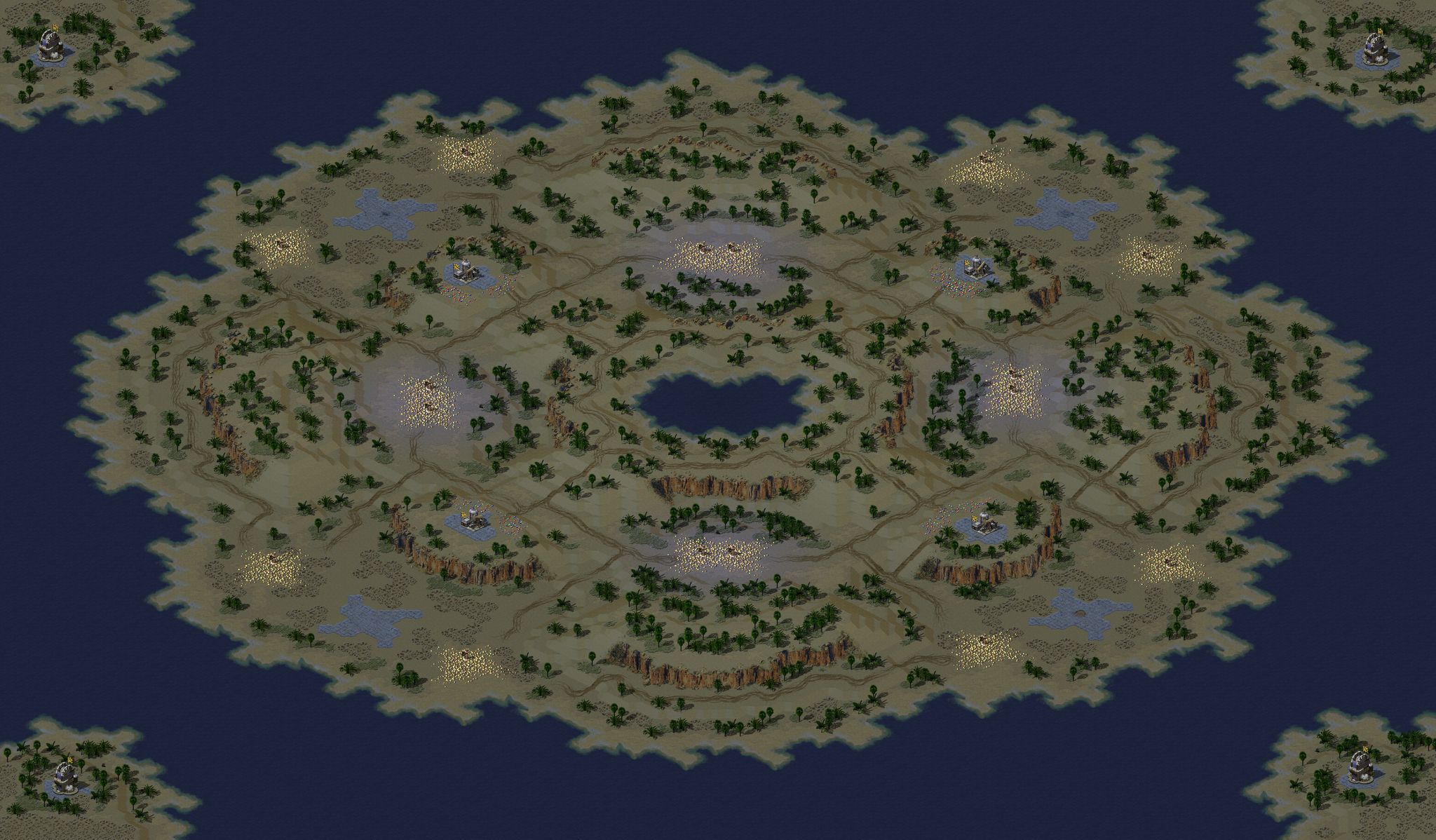 Desert Eclipse (4) full-resolution render