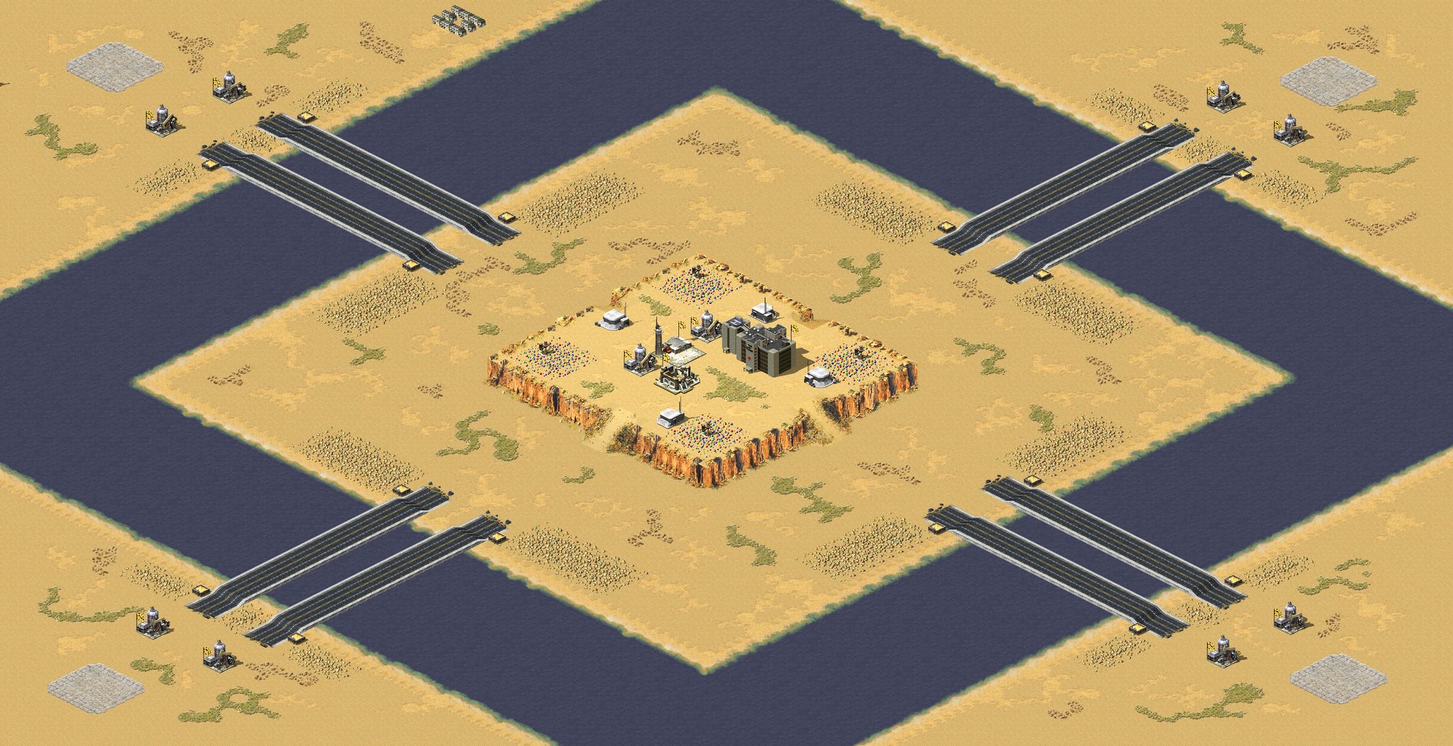 Baghdad Survival (4p) -- MISSING (randomized 2019-05-29 000100) full-resolution render