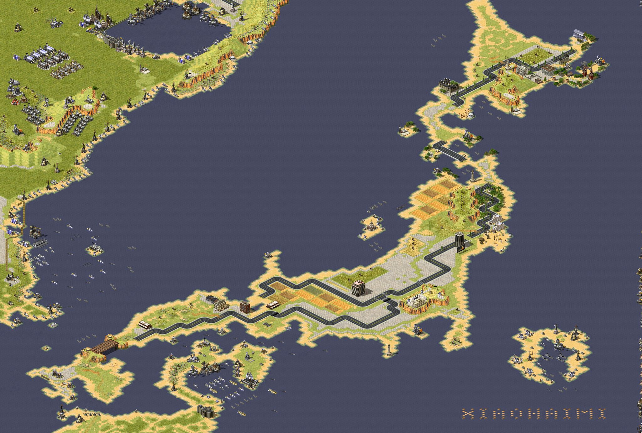 Japan full-resolution render