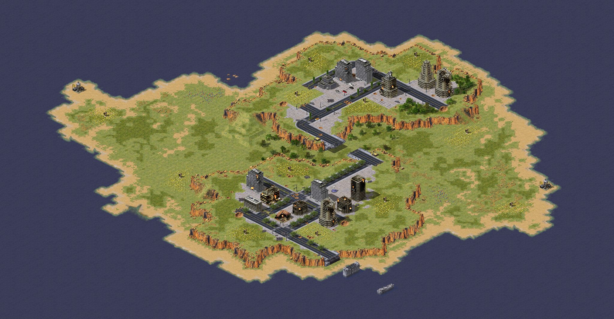 Isles of war edit 11 cliff edit and brush ups 5 full-resolution render