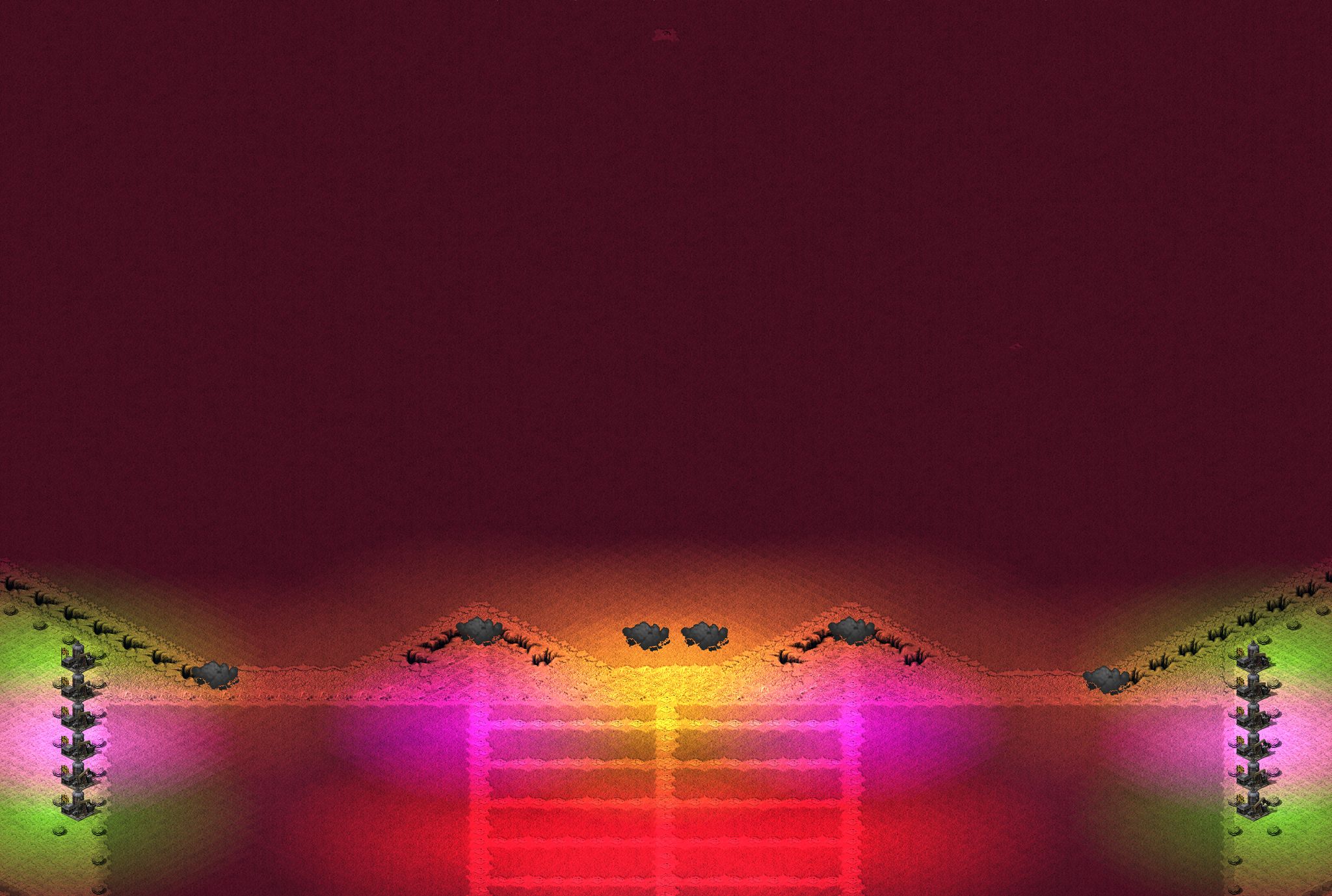 Rainbow Dark Side Of The [Blood-Moon2] Survive AI full-resolution render