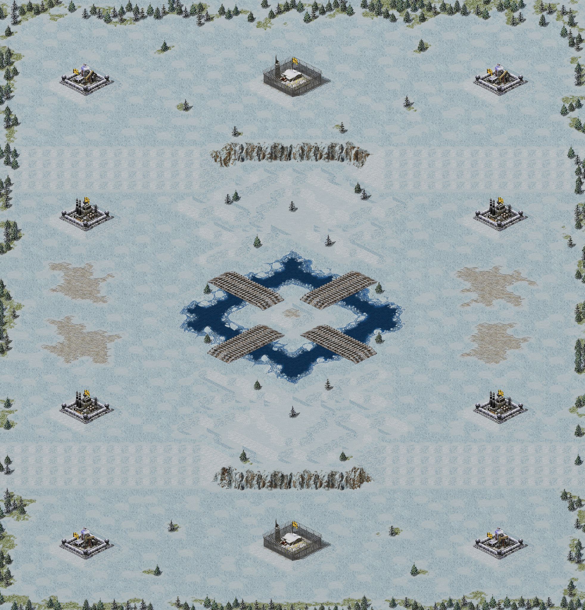 4-Player Snow Gauntlet full-resolution render