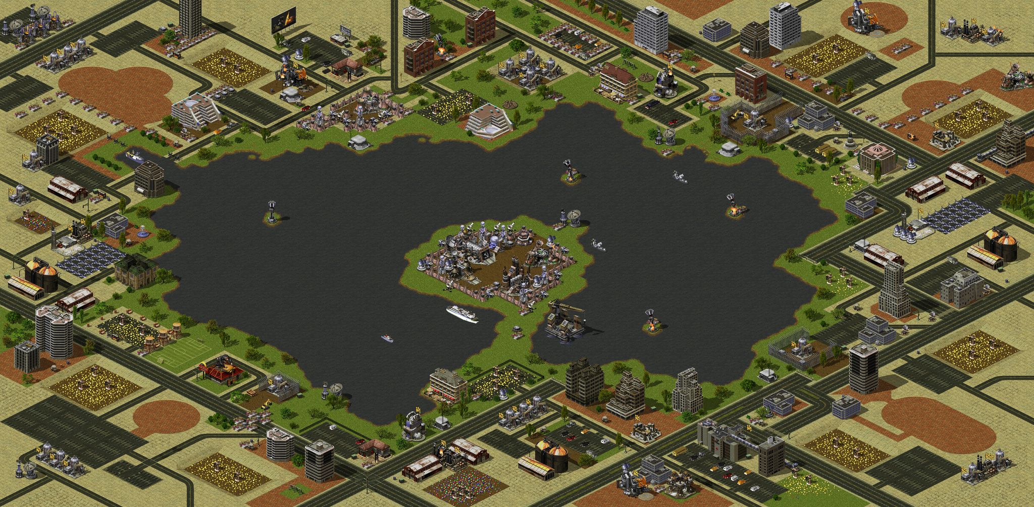 4v4 O Map full-resolution render