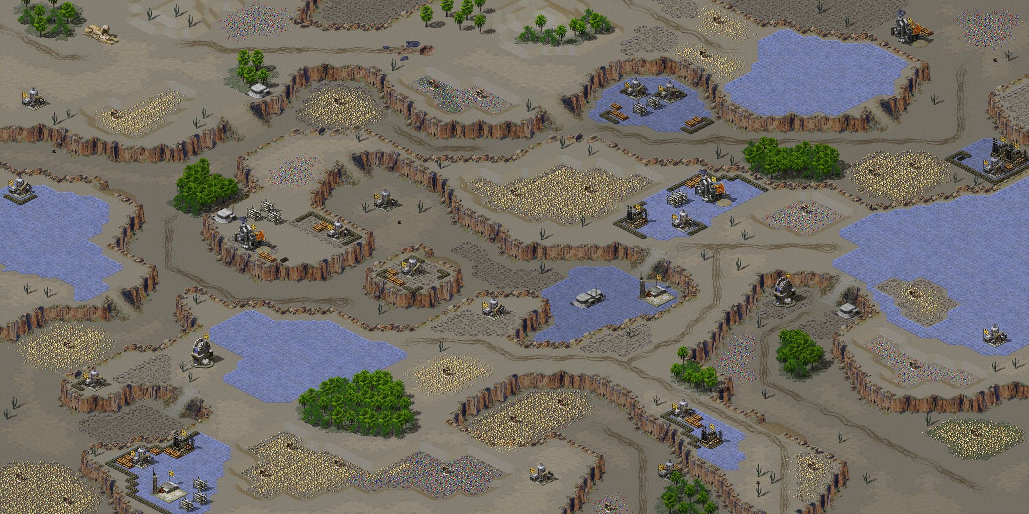 6-Player Desert Skirmish full-resolution render