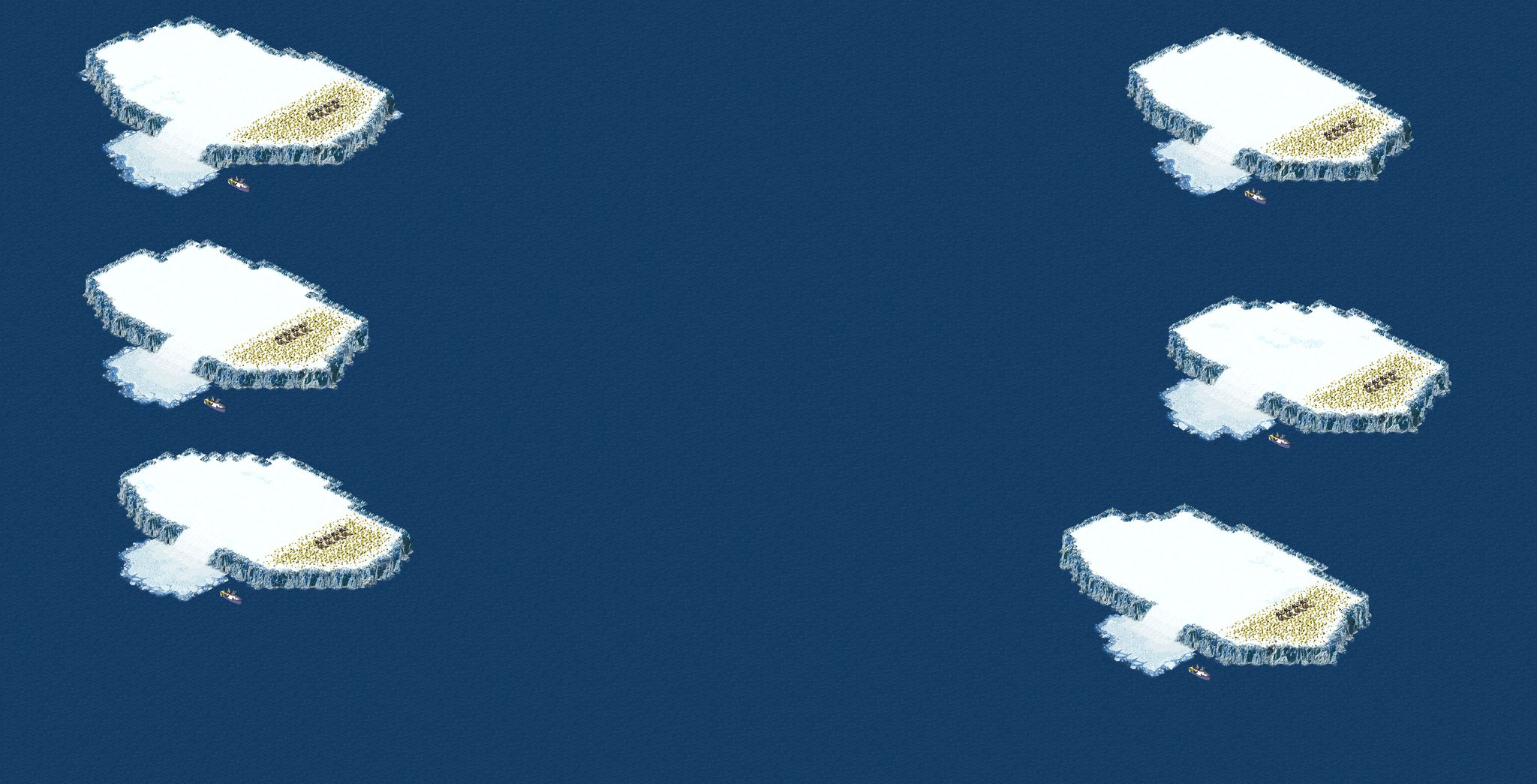 frozen harbor full-resolution render