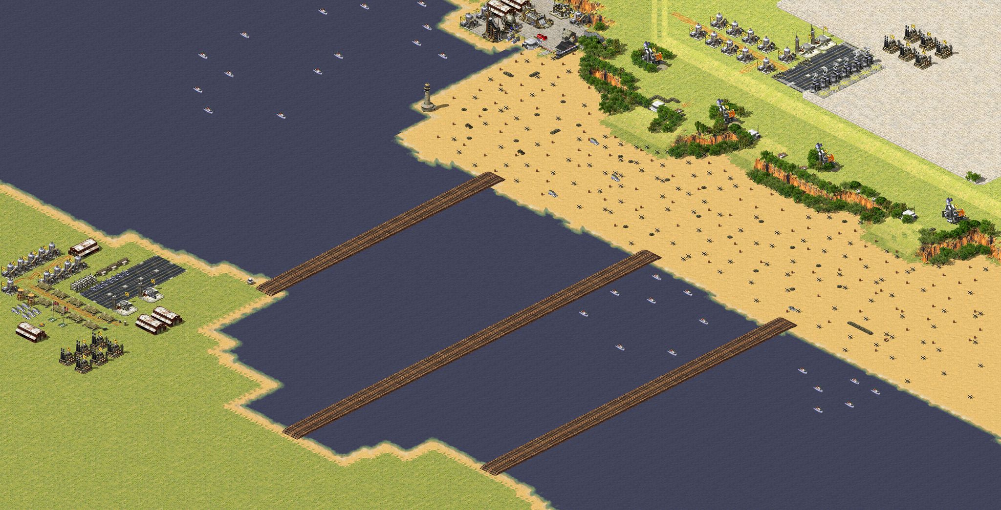 Beach of Valor full-resolution render