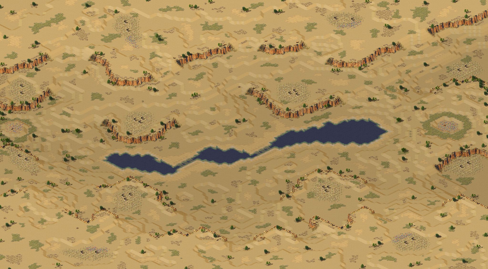 4-Player Desert Skirmish full-resolution render