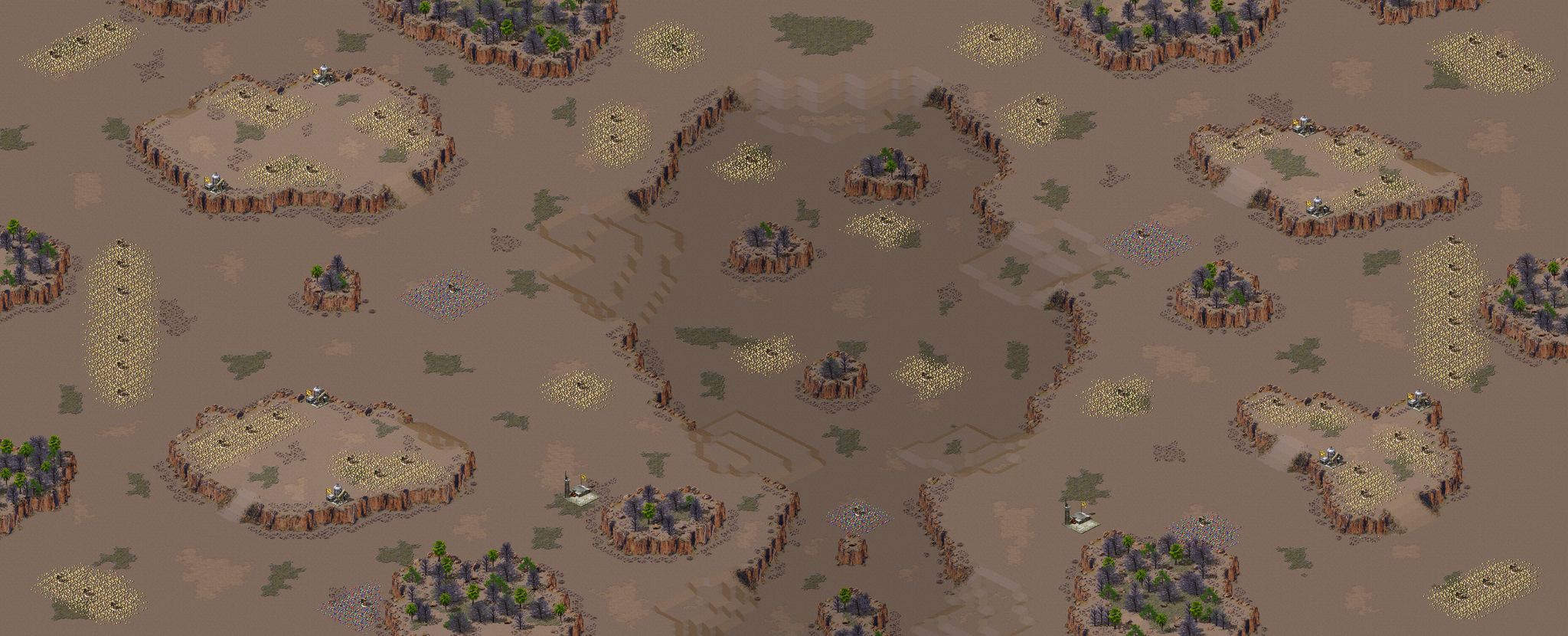 8-Player Desert Skirmish full-resolution render