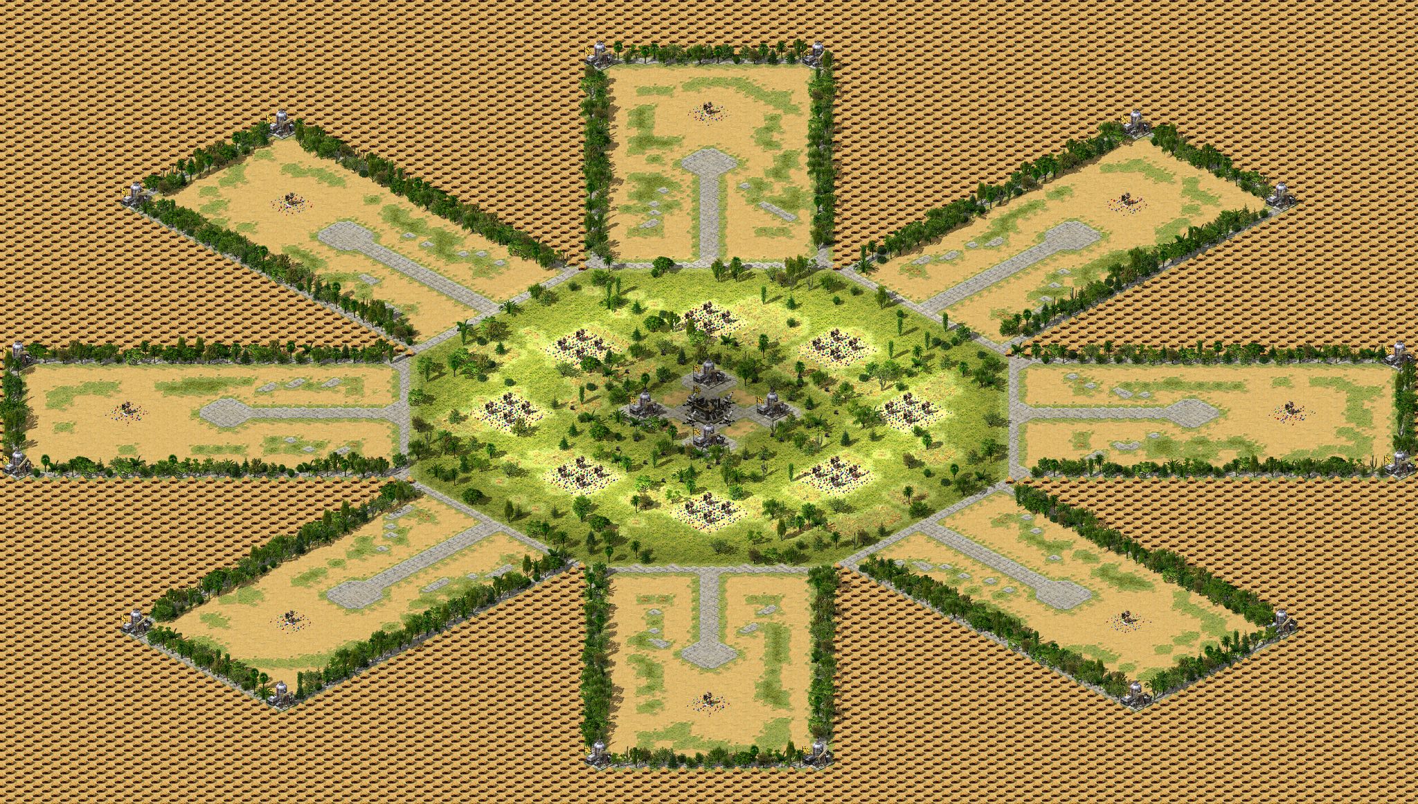 [8] Jungle in Center (v1.2) by SuperMapper full-resolution render