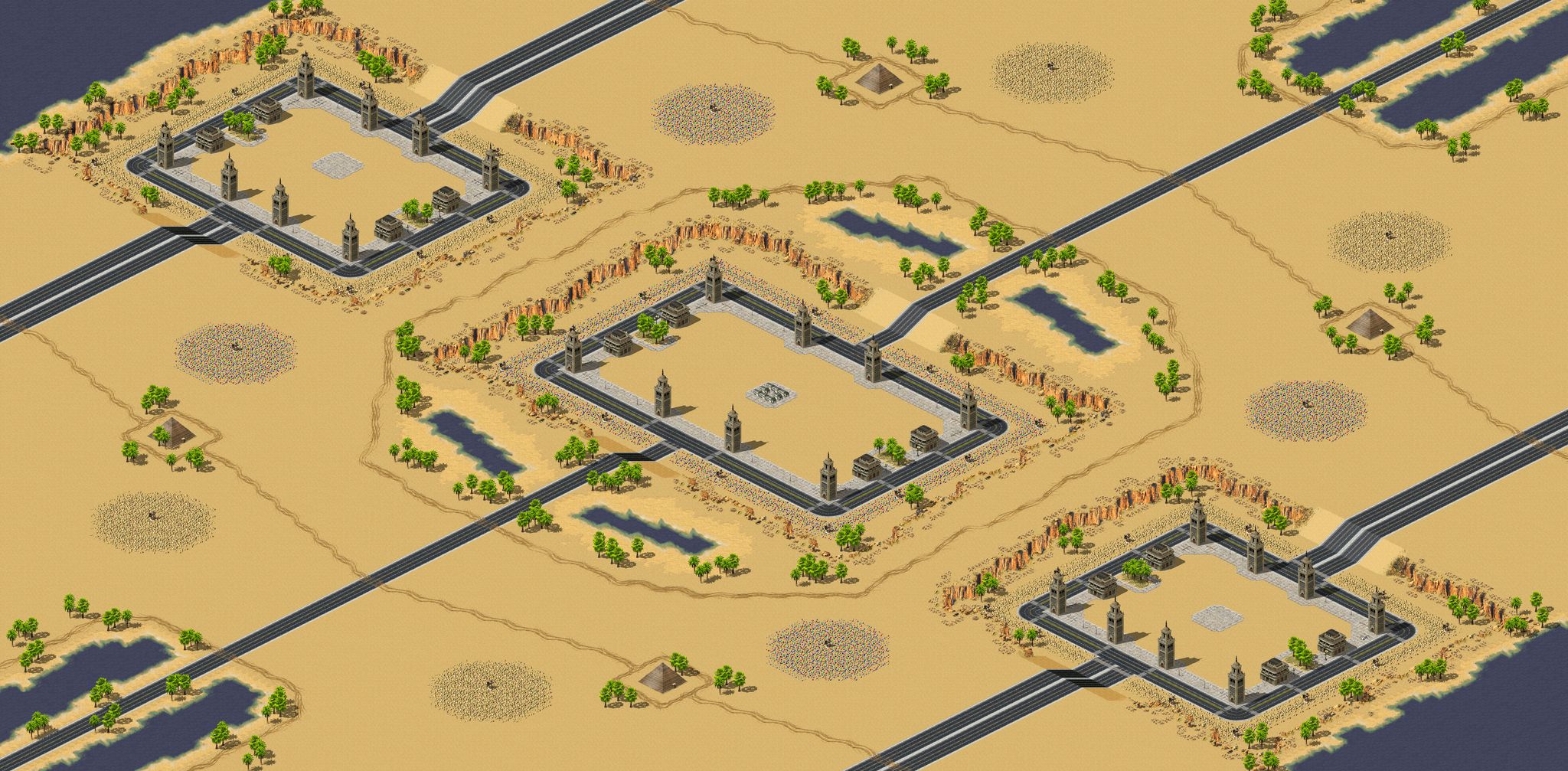 Desert Oil Conflict full-resolution render