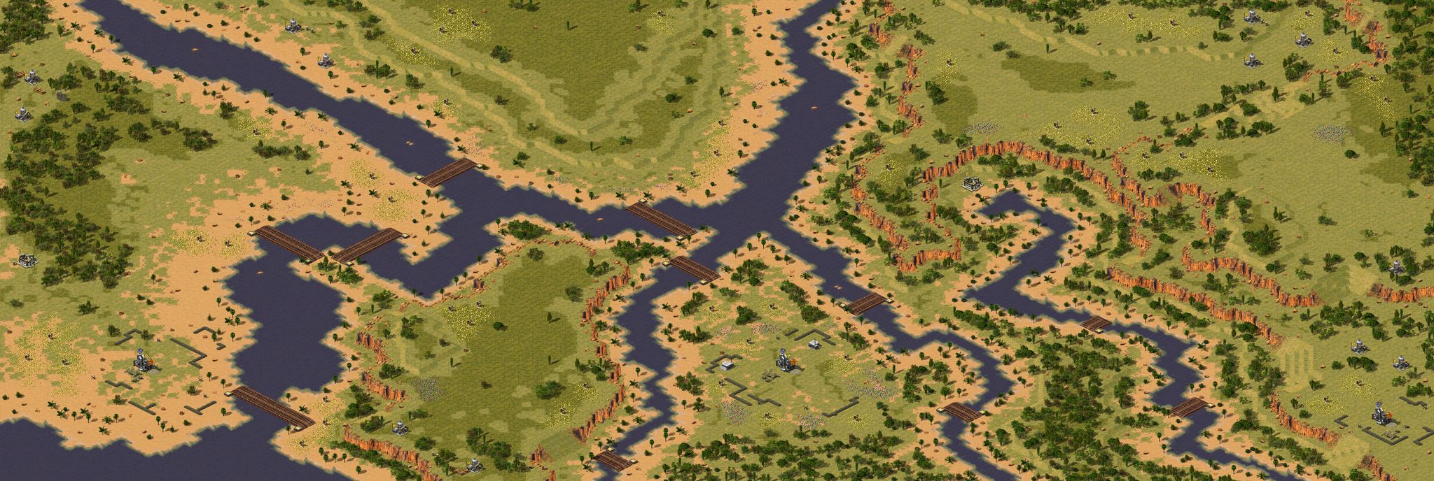 (5) Snake row full-resolution render