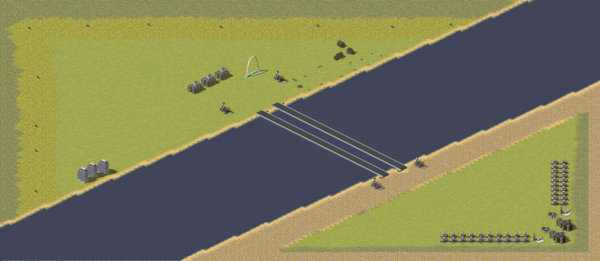 Triangle full-resolution render