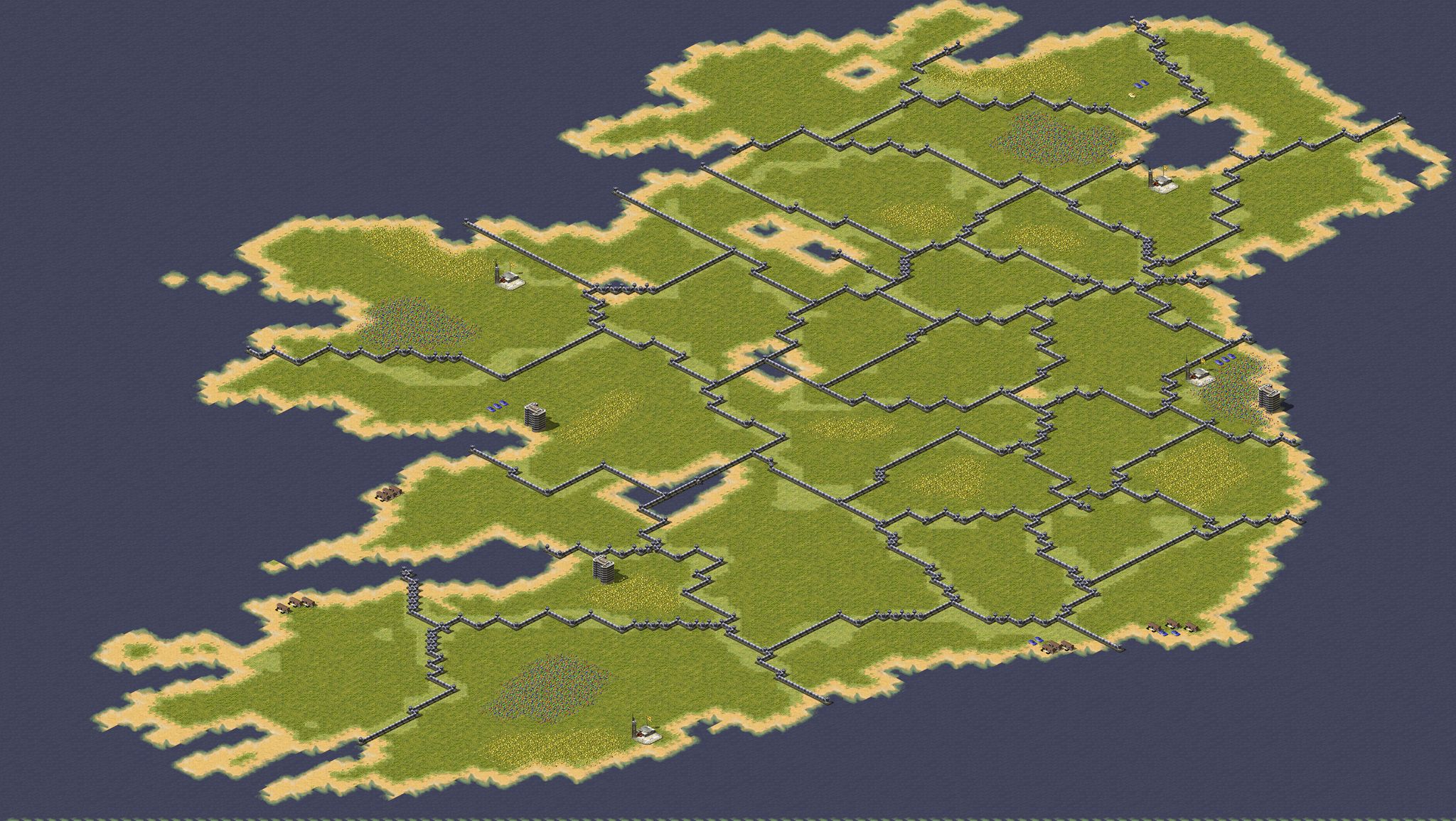 1RELAND COUNTY WAR full-resolution render
