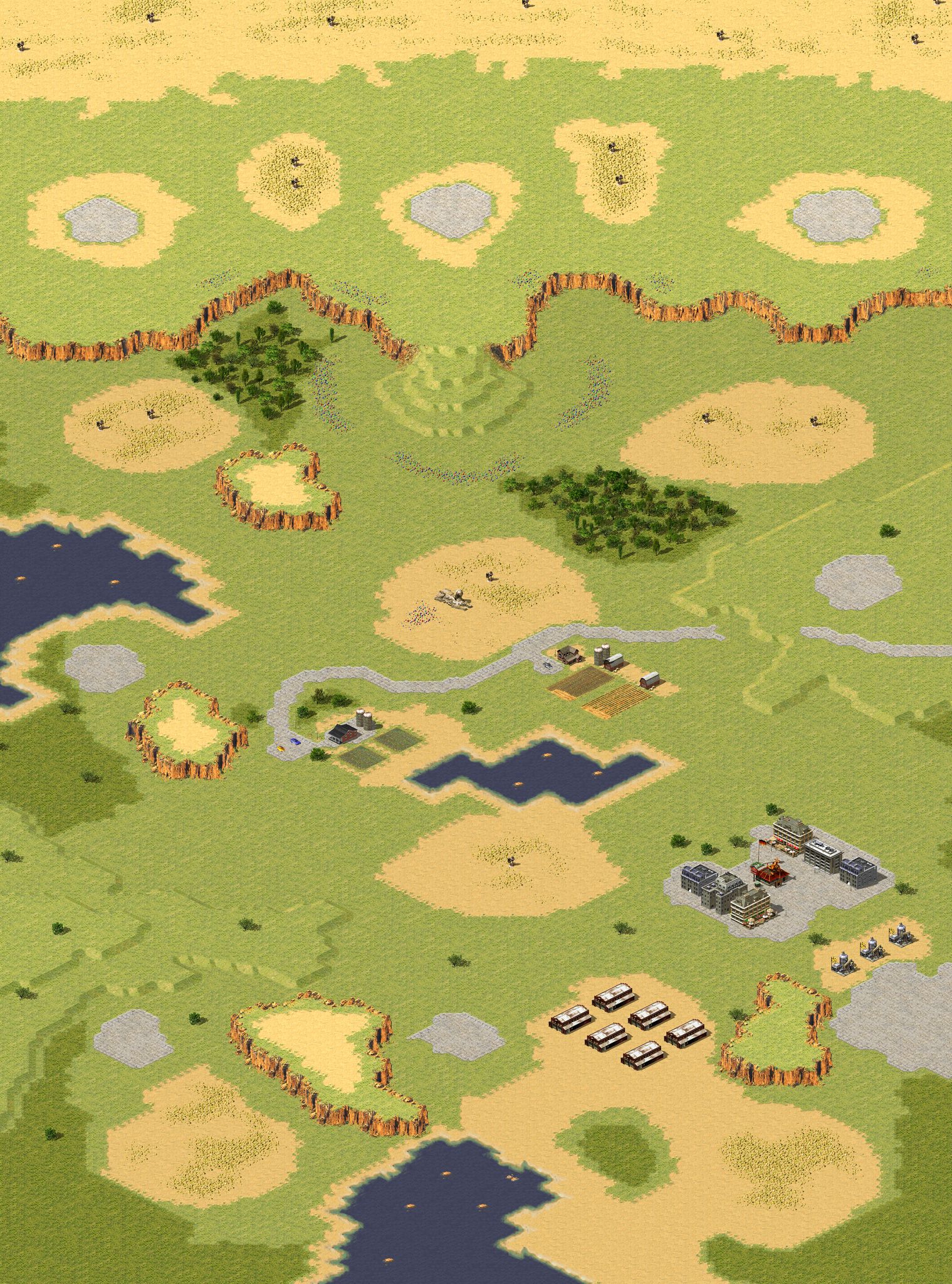 FaceFox Cliffs v1 full-resolution render