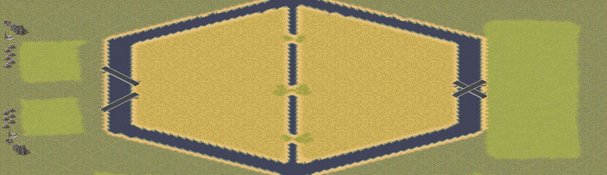 Hexagonaal full-resolution render
