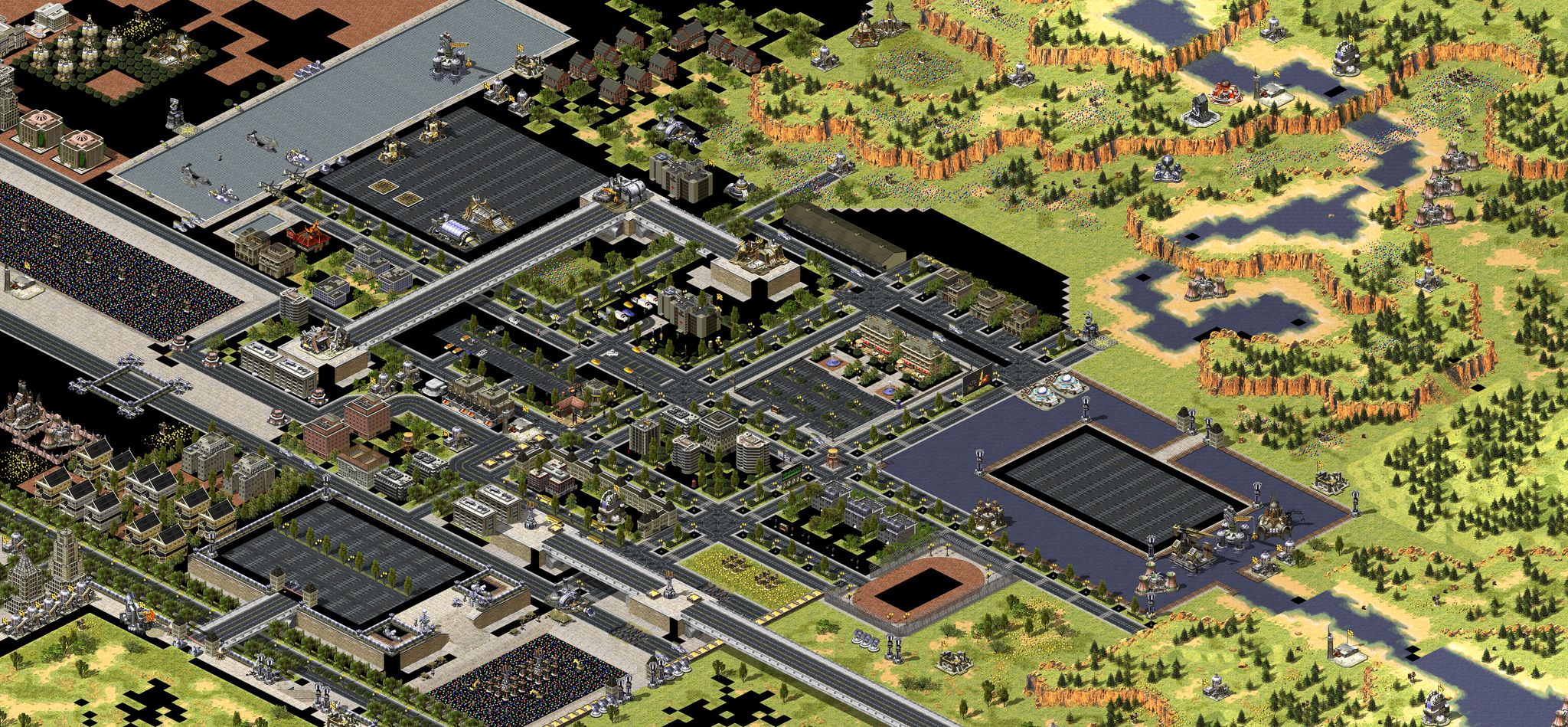 The outskirts City full-resolution render