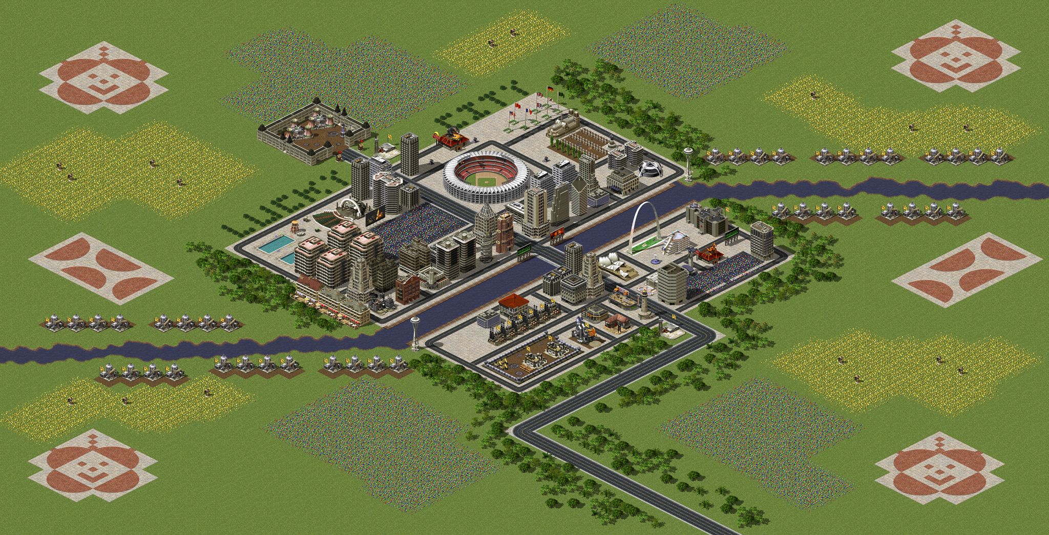Urban Nexus Skirmish full-resolution render