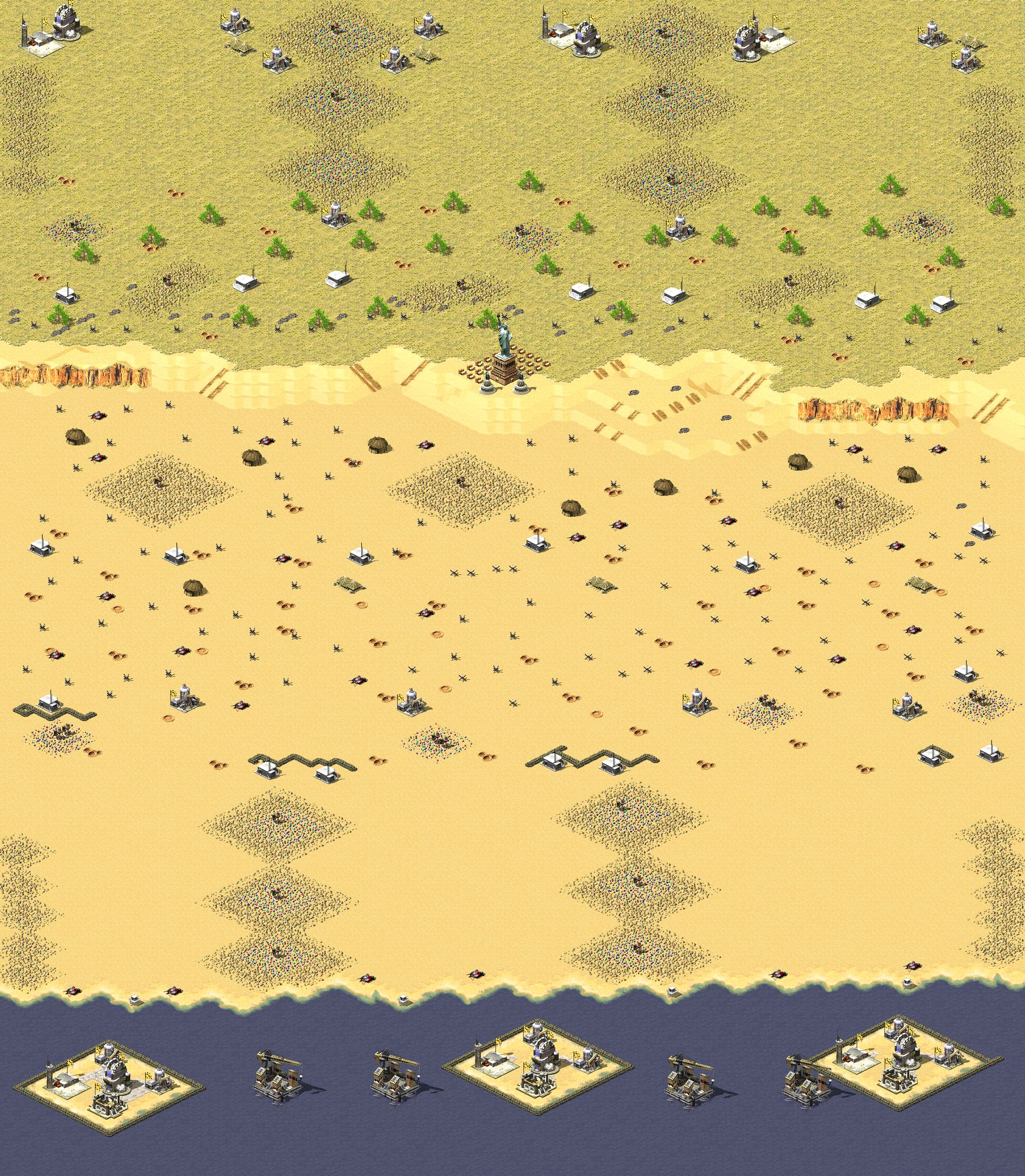 D-Day full-resolution render
