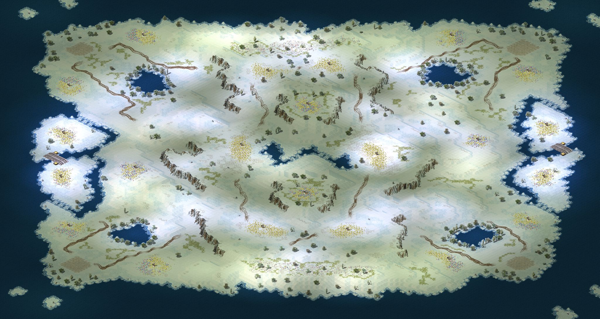4-Player Snow Skirmish full-resolution render