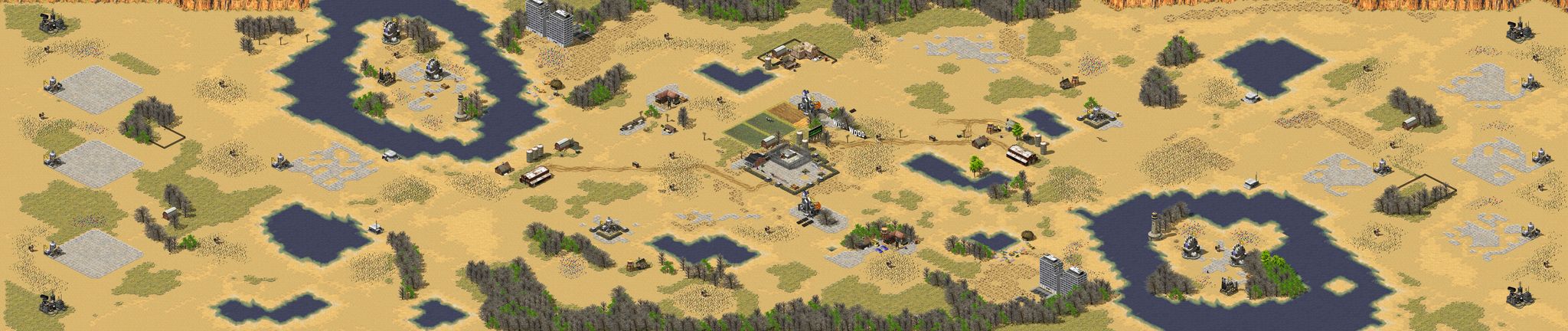 8-Player Desert Gauntlet full-resolution render