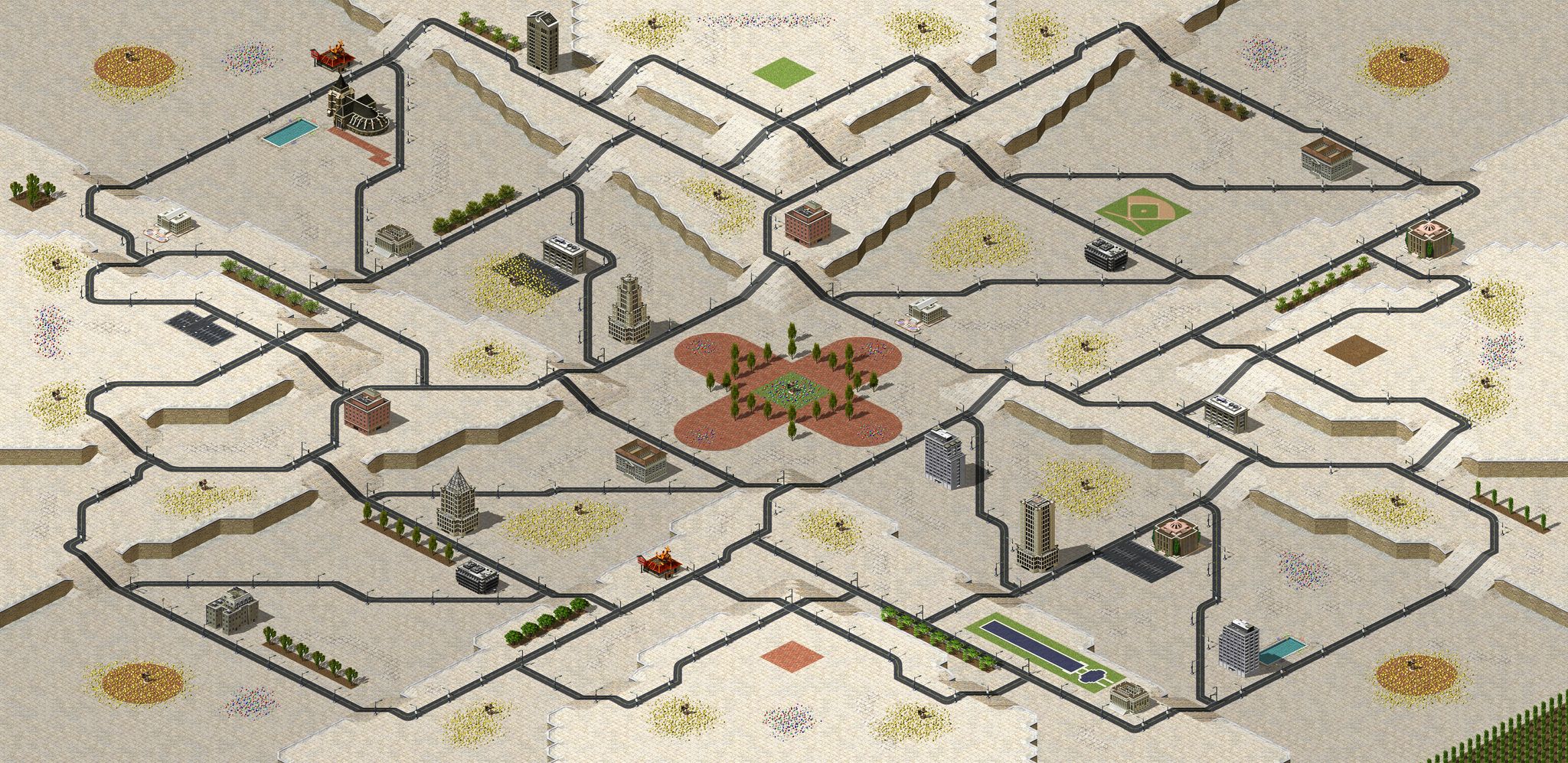 Urban Nexus Skirmish full-resolution render