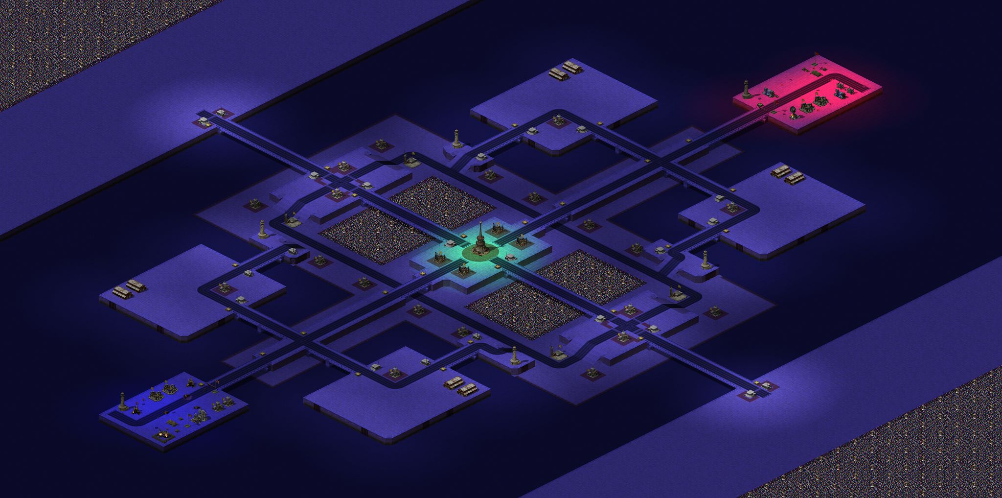 8-Player Urban Large Map full-resolution render