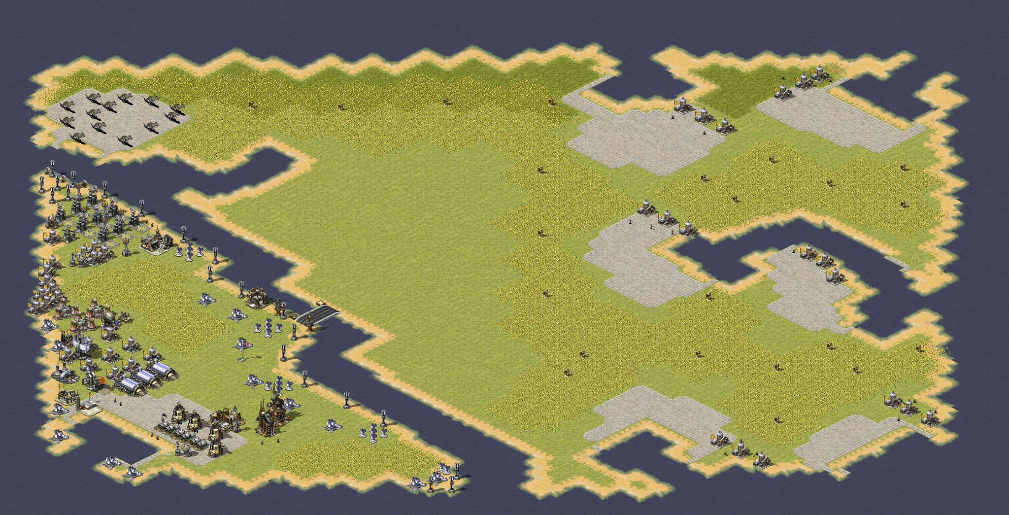 Money Island full-resolution render