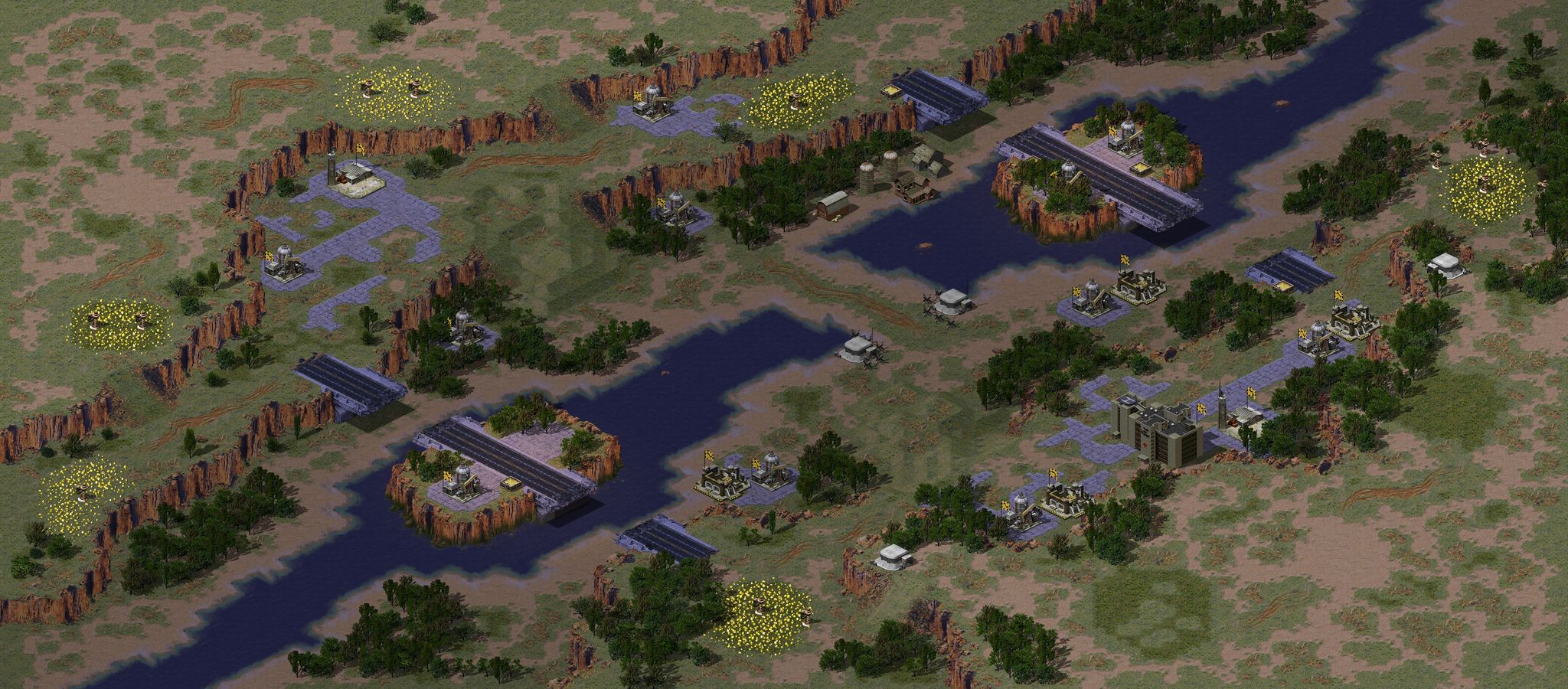 Ridge Survival (4p) -- MISSING full-resolution render