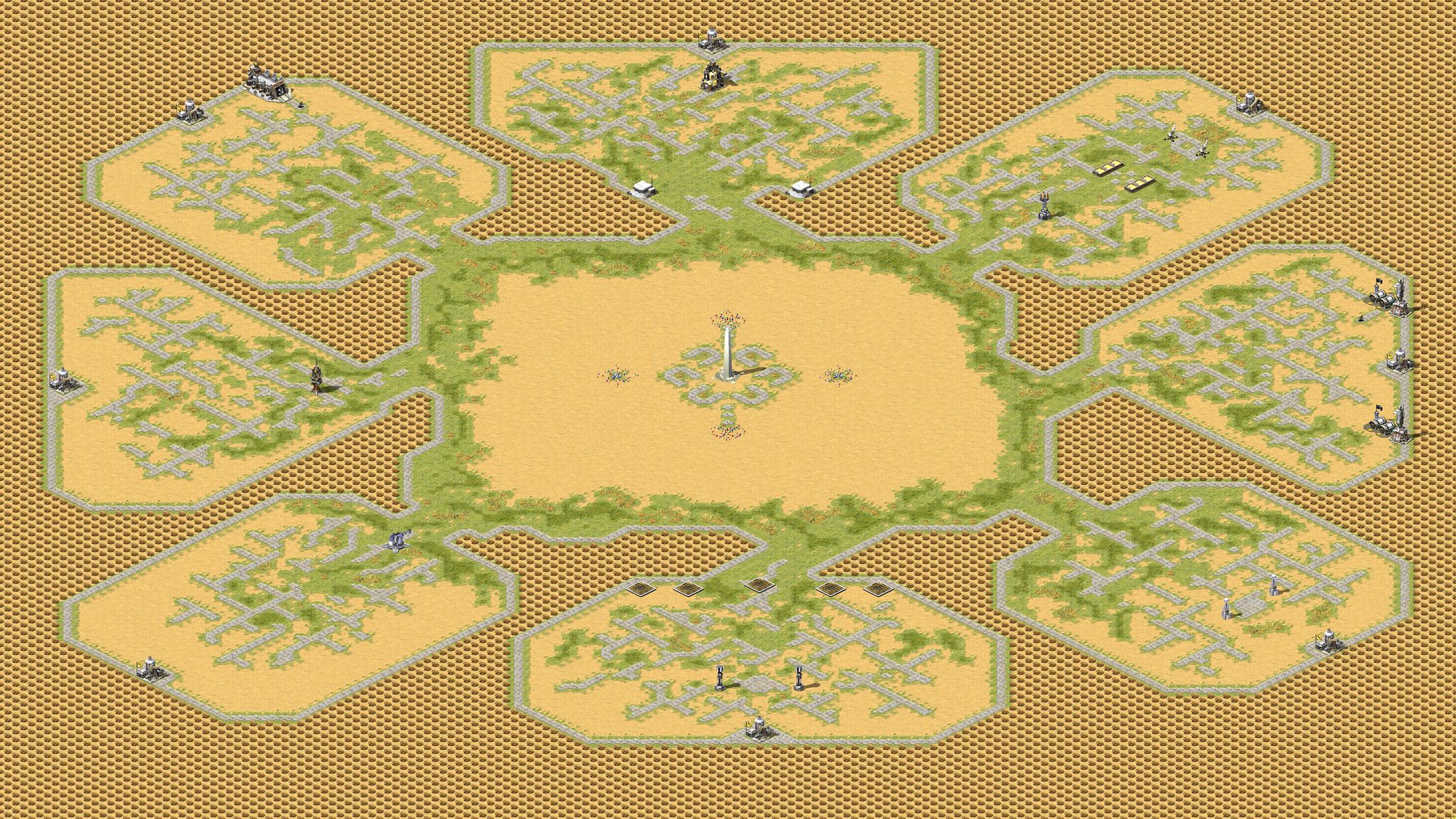 Symmetric Oilfields full-resolution render