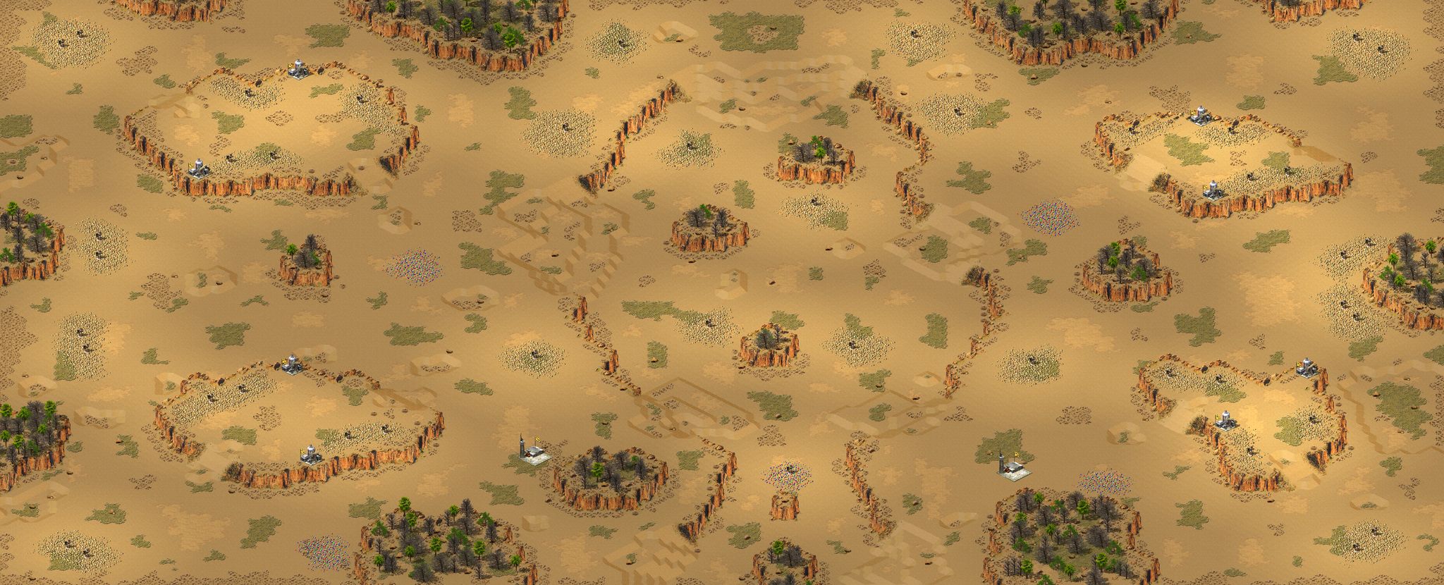 8-Player Desert Skirmish full-resolution render