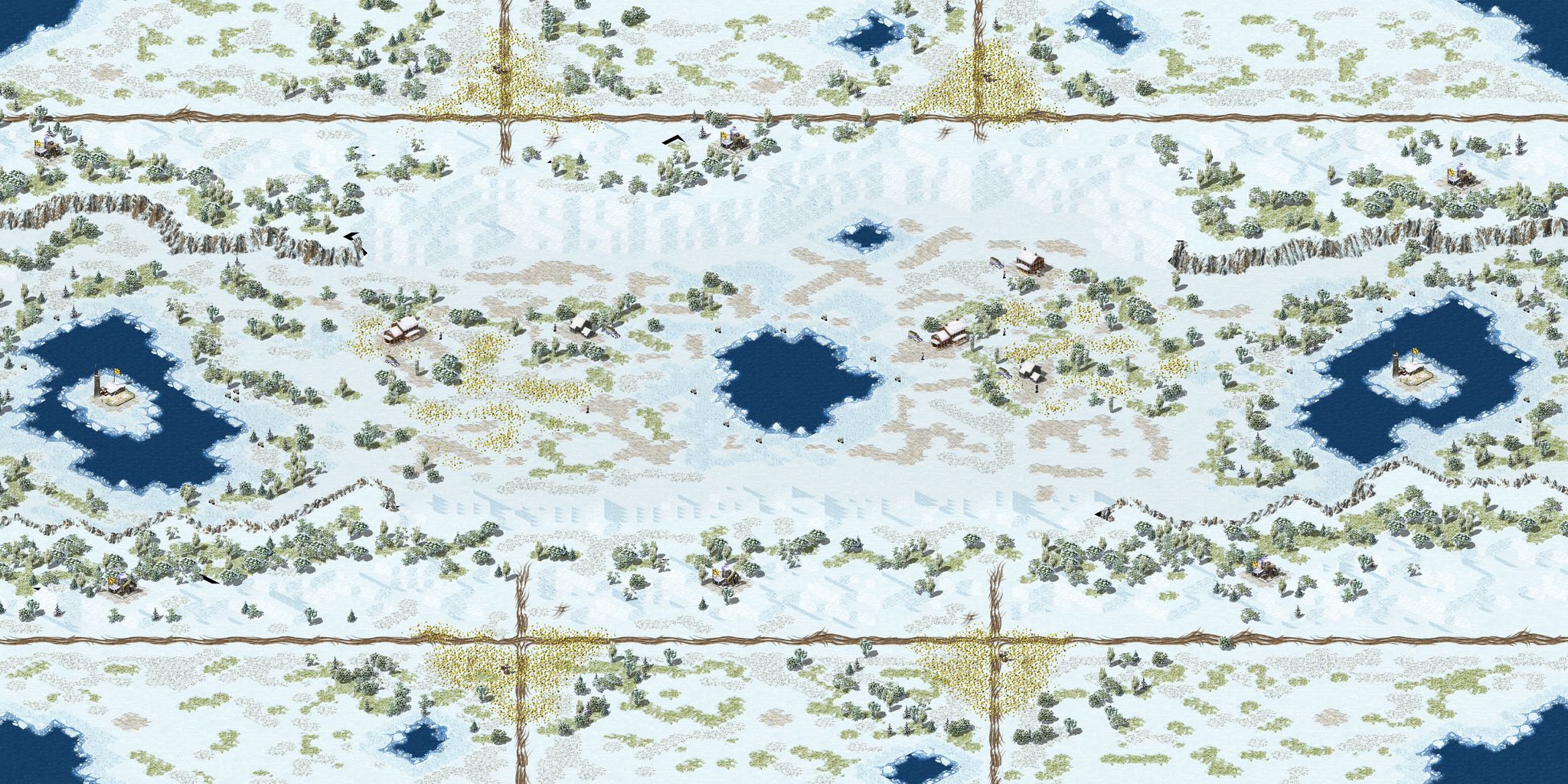 8-Player Snow Skirmish full-resolution render