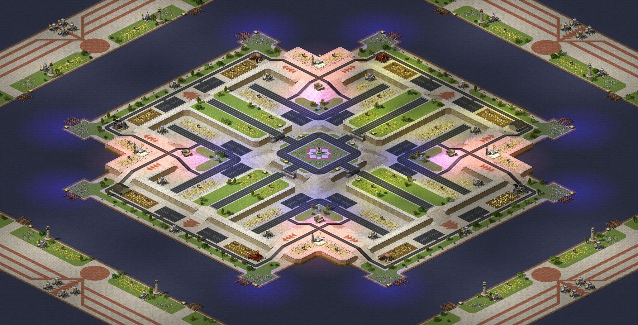 8-Player Urban Skirmish full-resolution render
