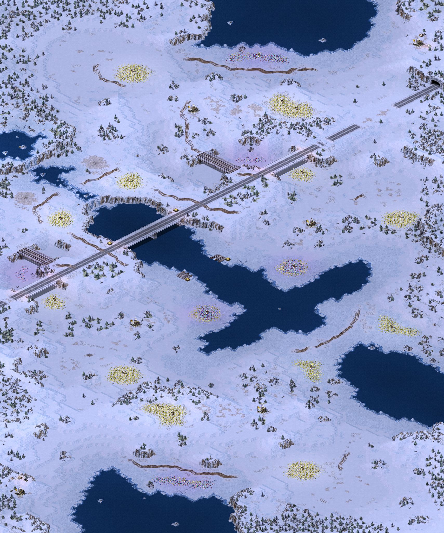 [4] Fridge Bridge Snowscape v1.1 full-resolution render