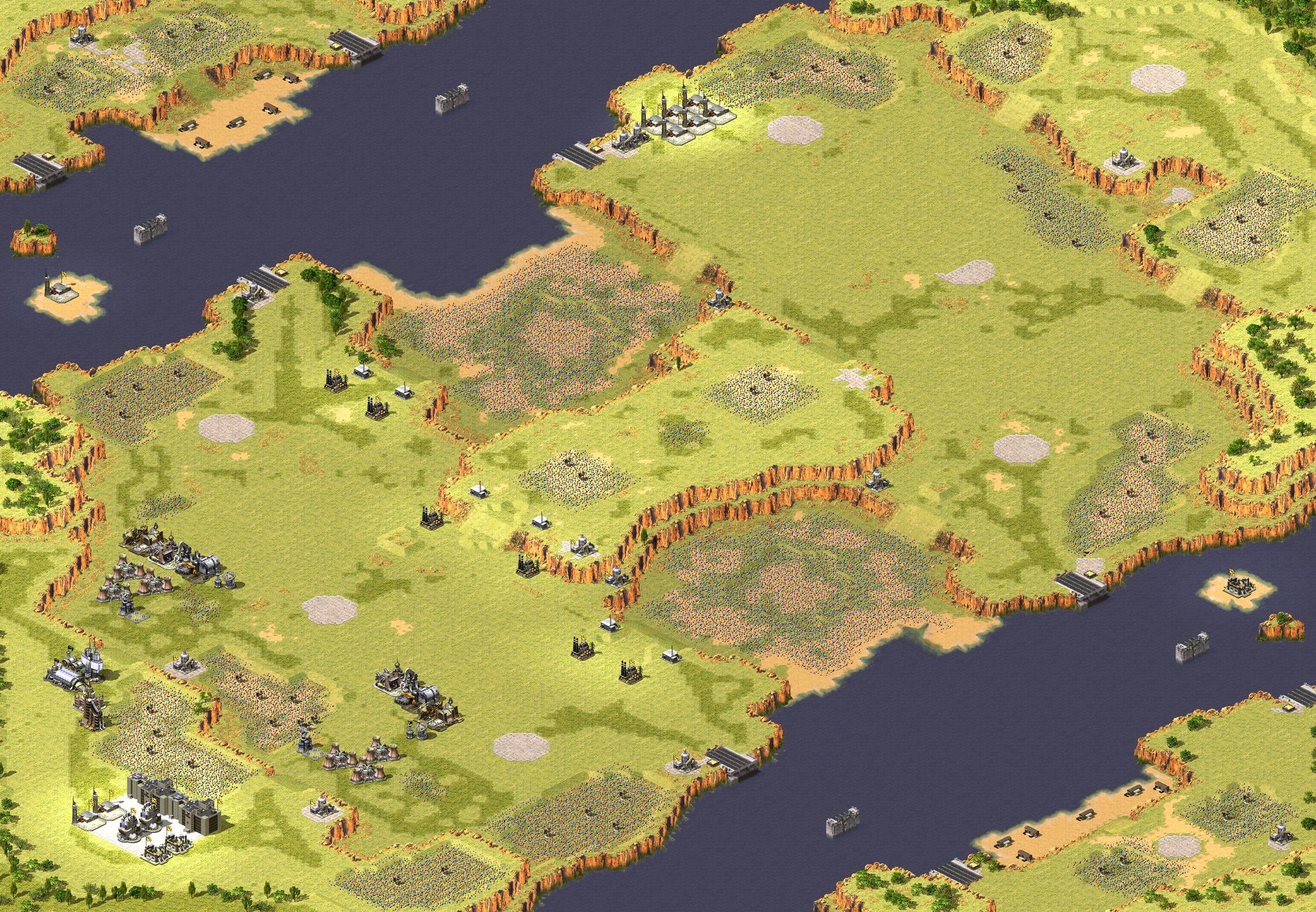 Twin River of sperm full-resolution render