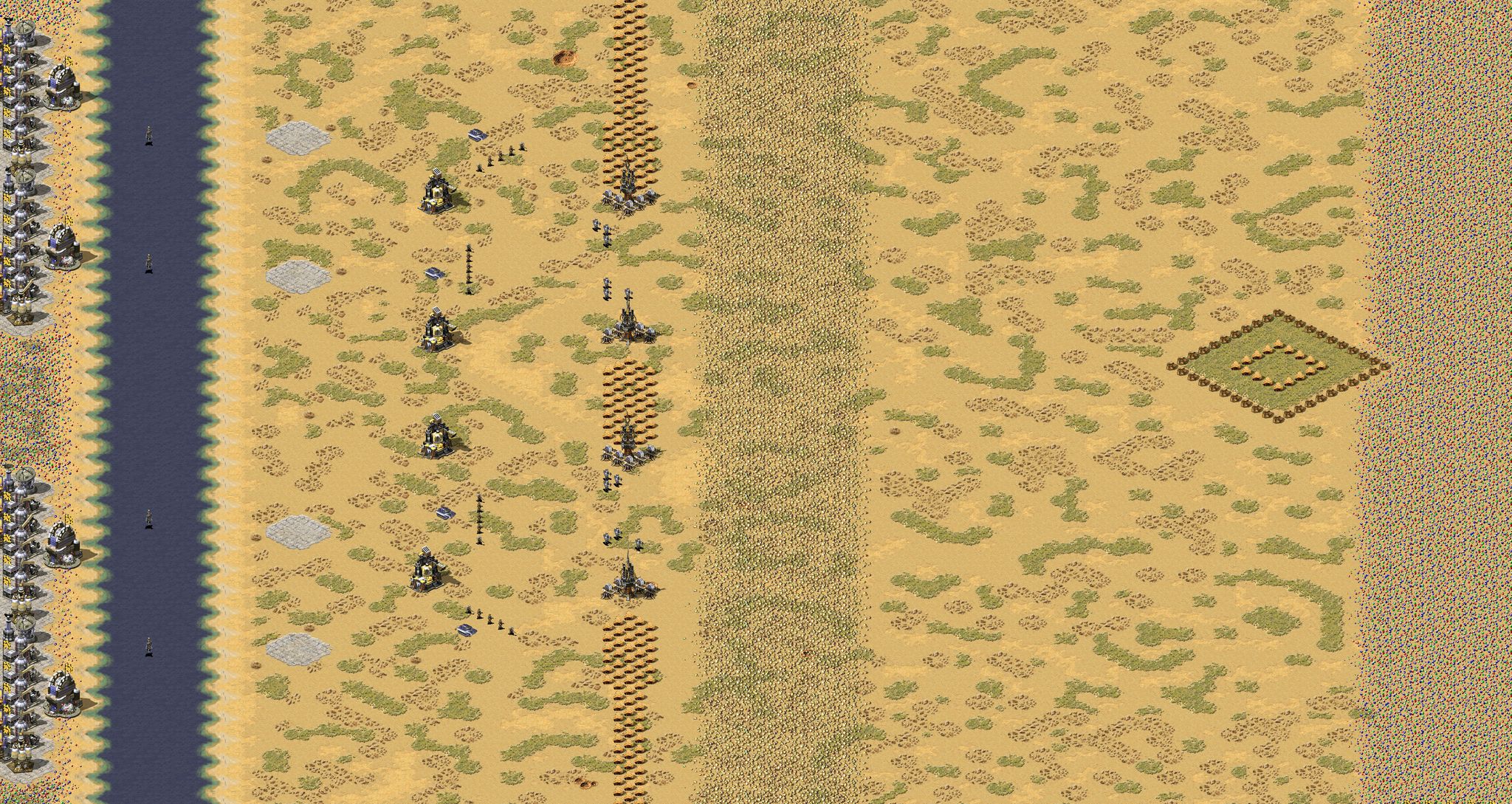 5-Player Desert Skirmish full-resolution render