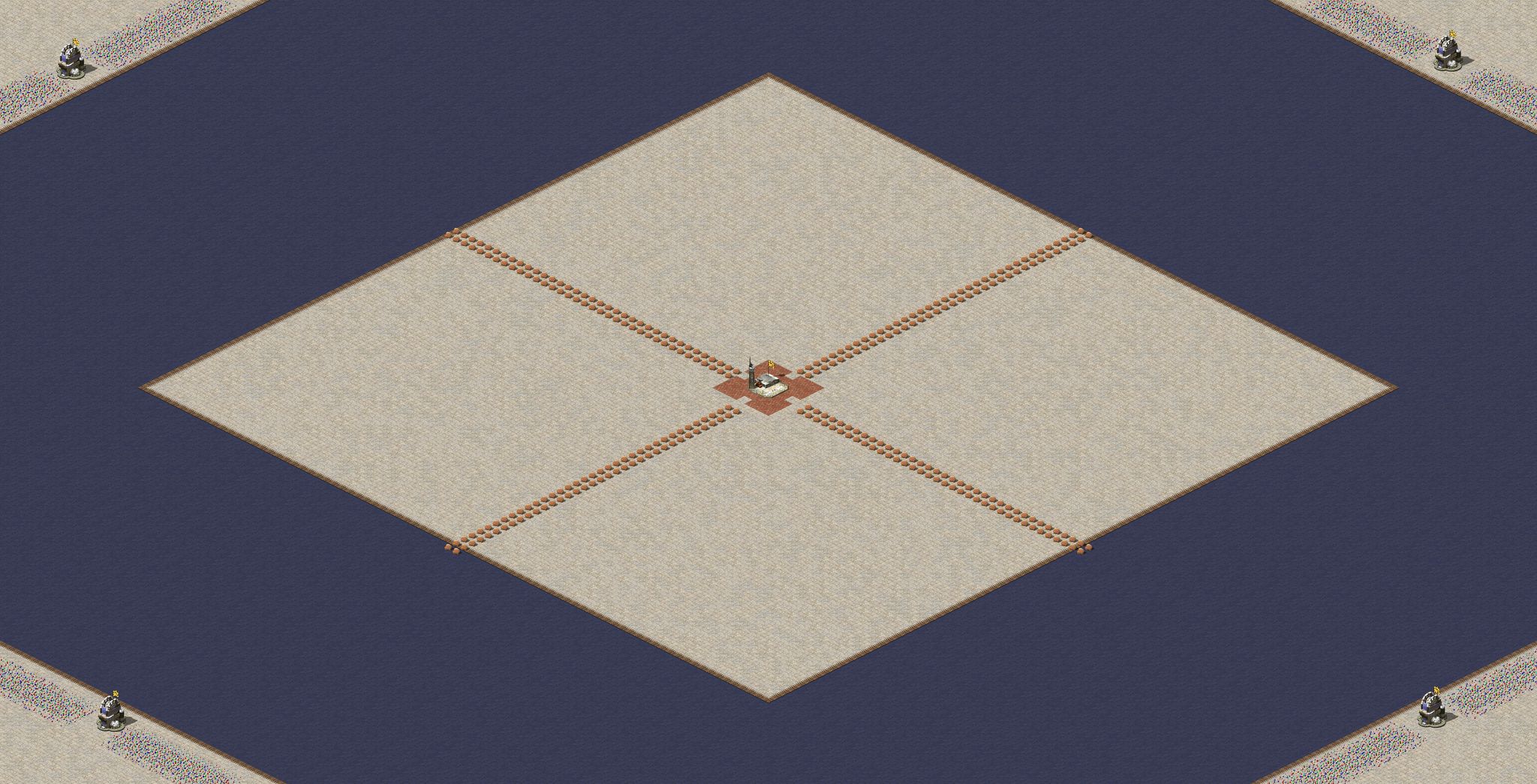 Yosef Anan - Paratroop Drop Map full-resolution render