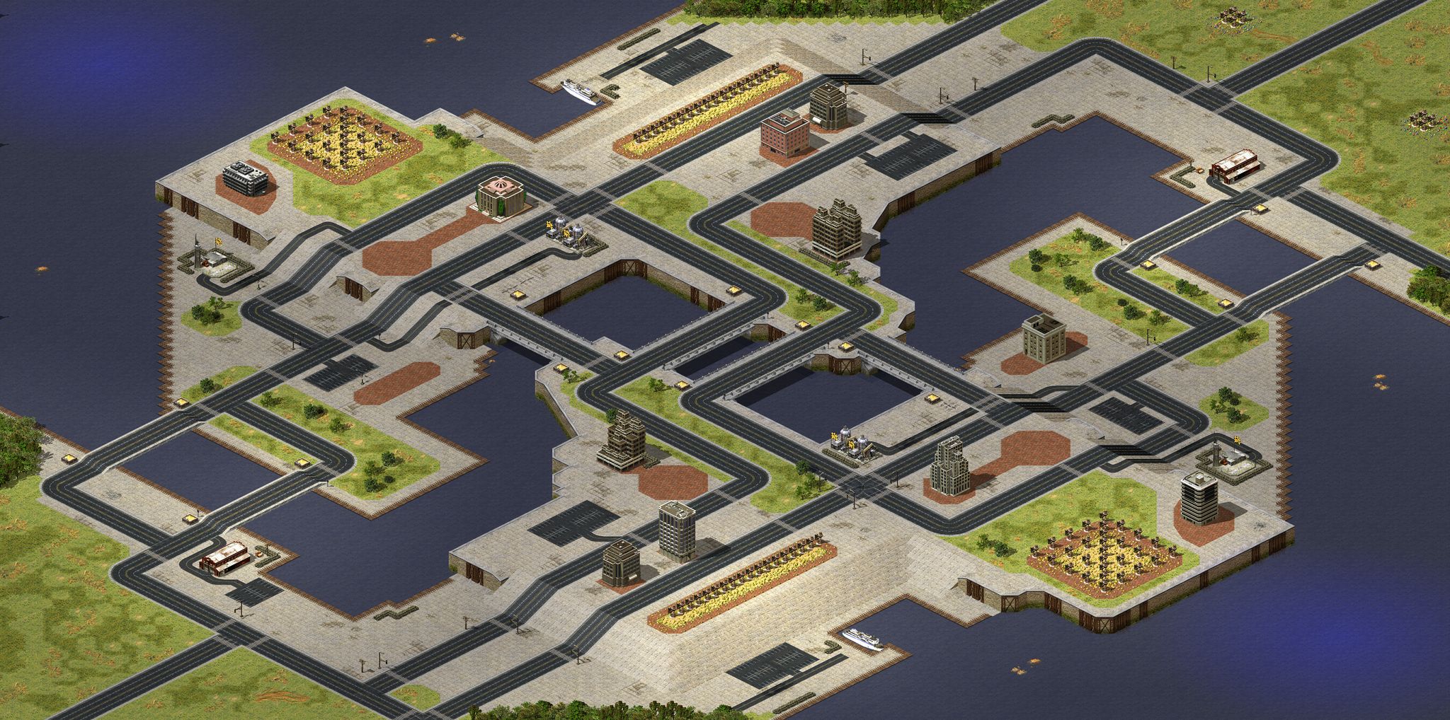 5-Player New Urban Skirmish full-resolution render