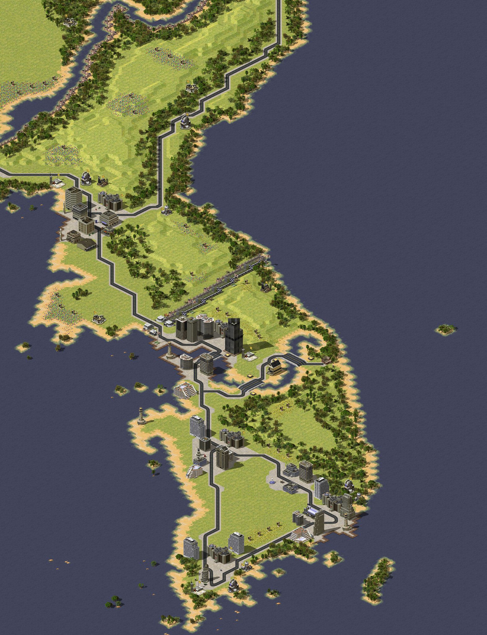 Korea (2-8) by ARS full-resolution render