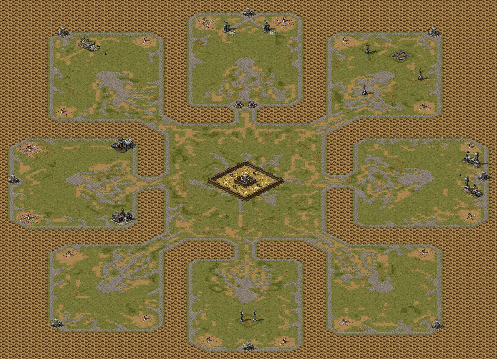 Temperate Conflict Grounds full-resolution render