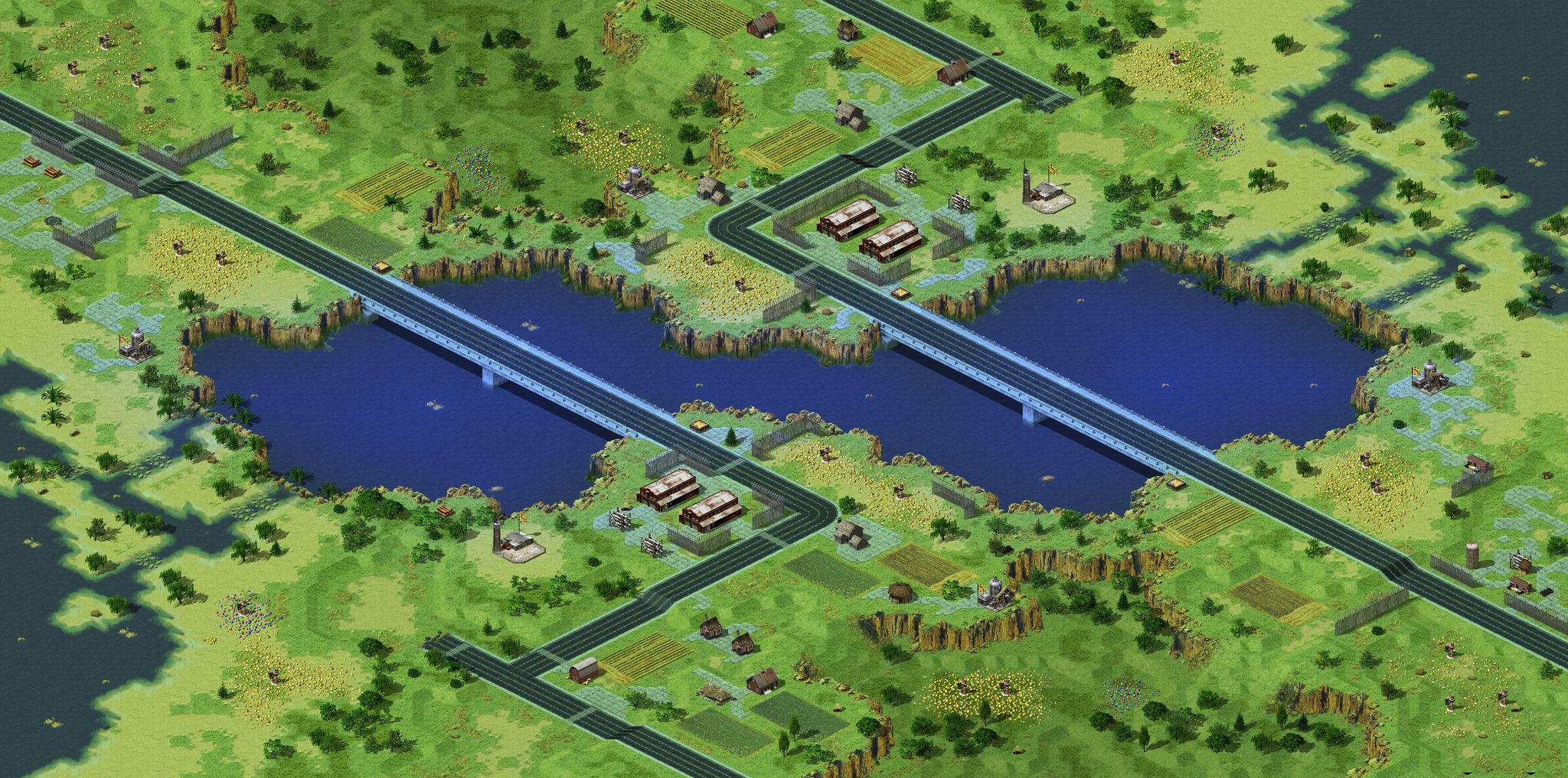 Temperate Resource Duel full-resolution render