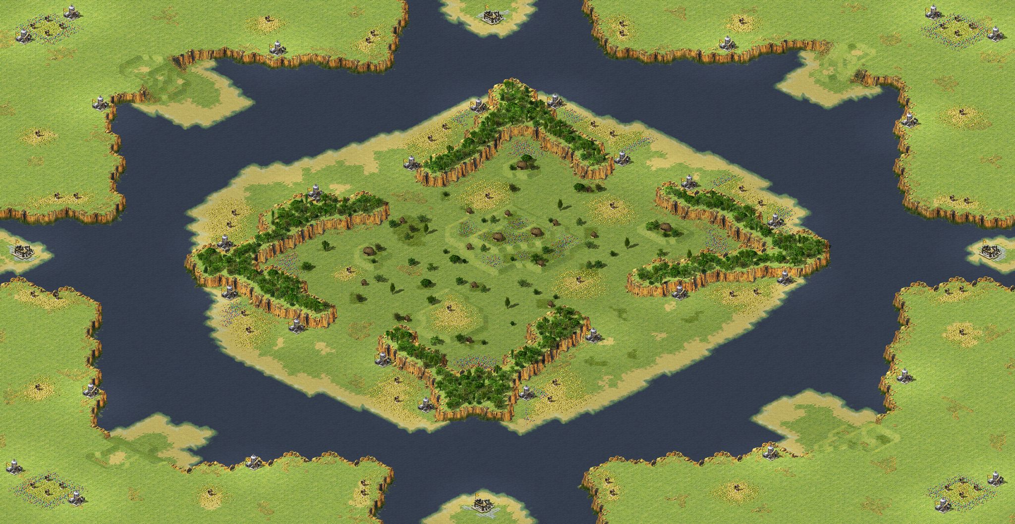Temperate Resource Conflict full-resolution render