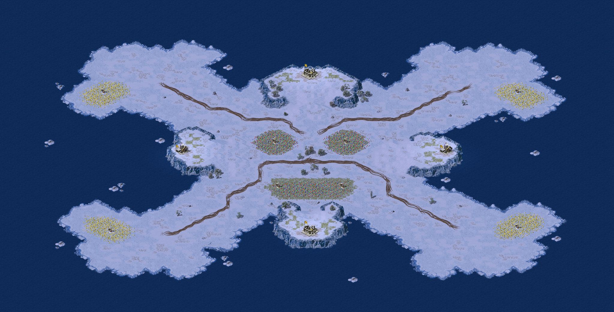 Frozen Resource Clash full-resolution render