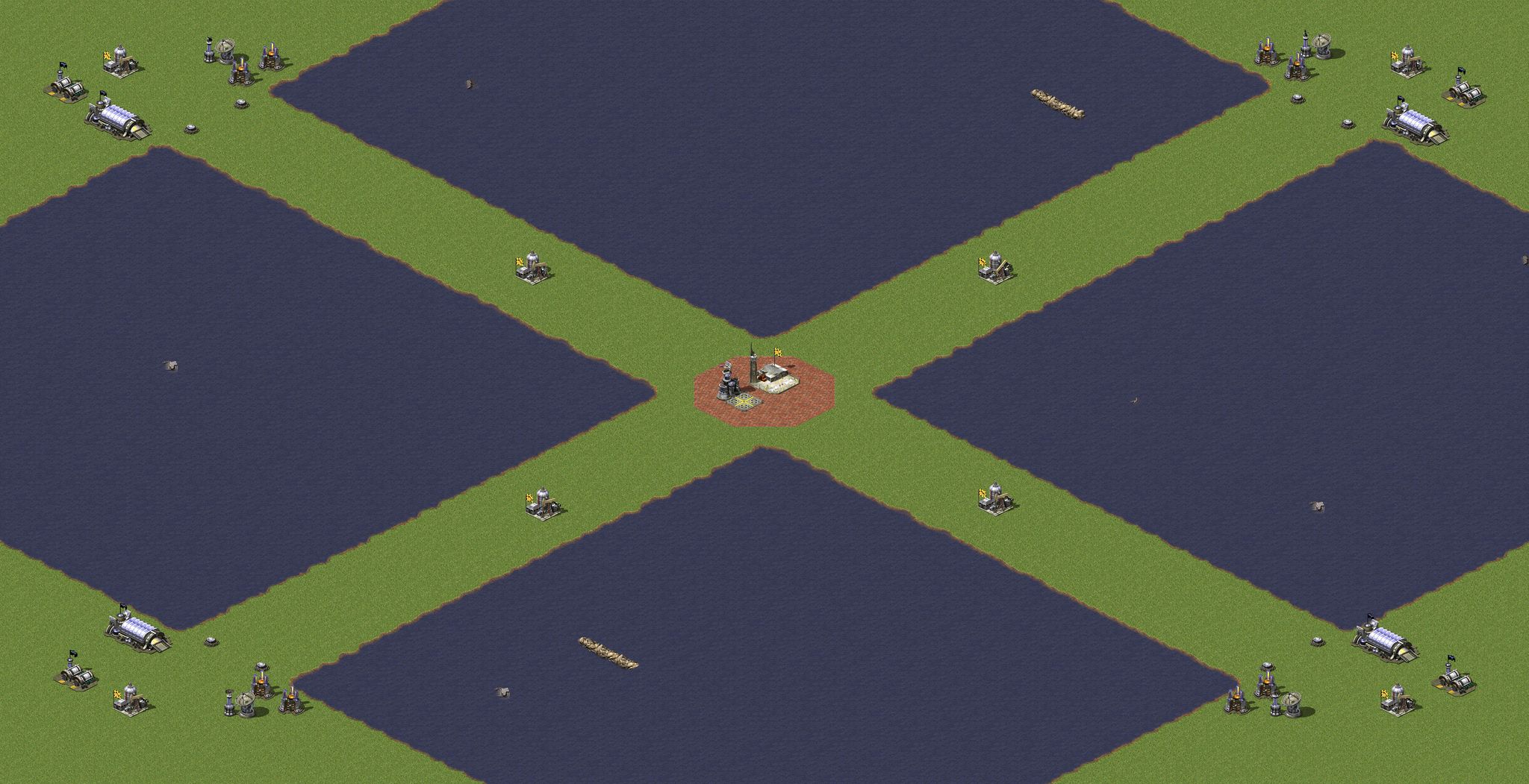 4-Player Urban Skirmish full-resolution render