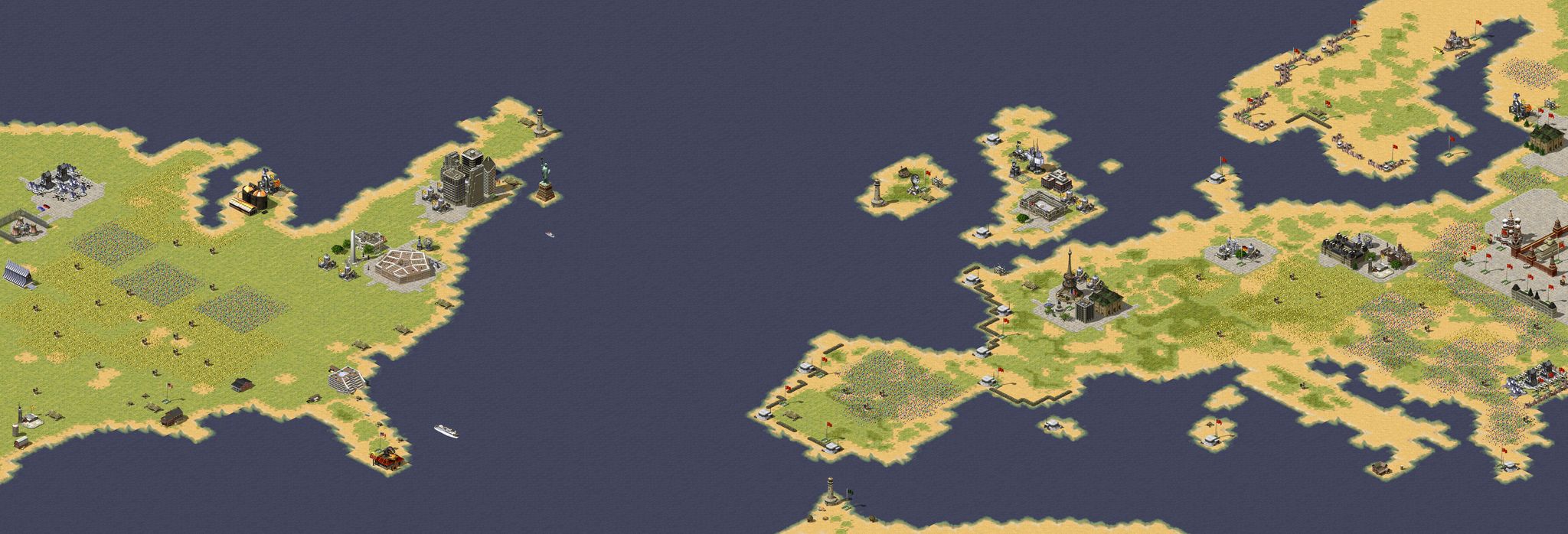 Europe vs America - Revised full-resolution render