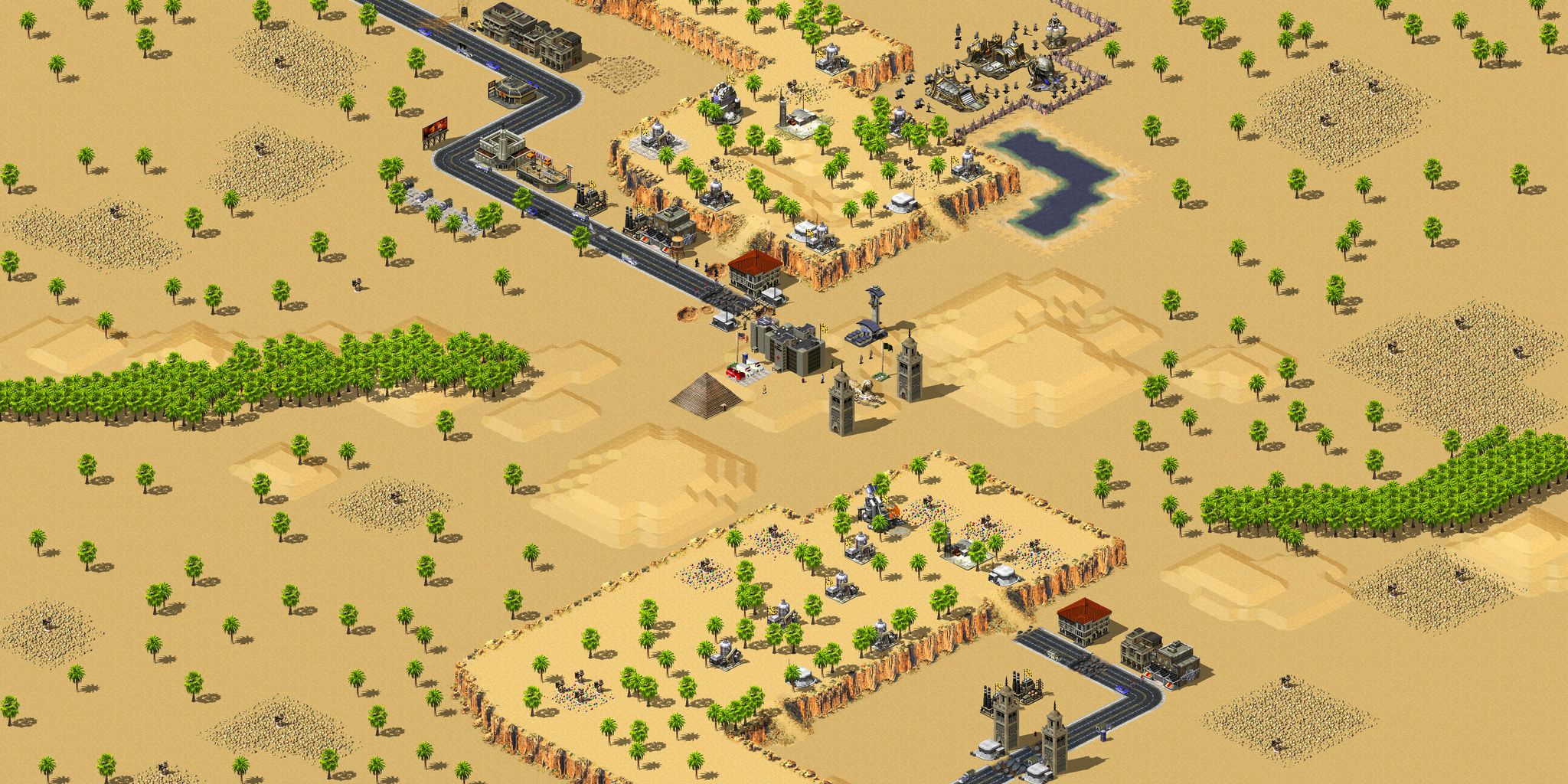 Desert Resource Clash full-resolution render