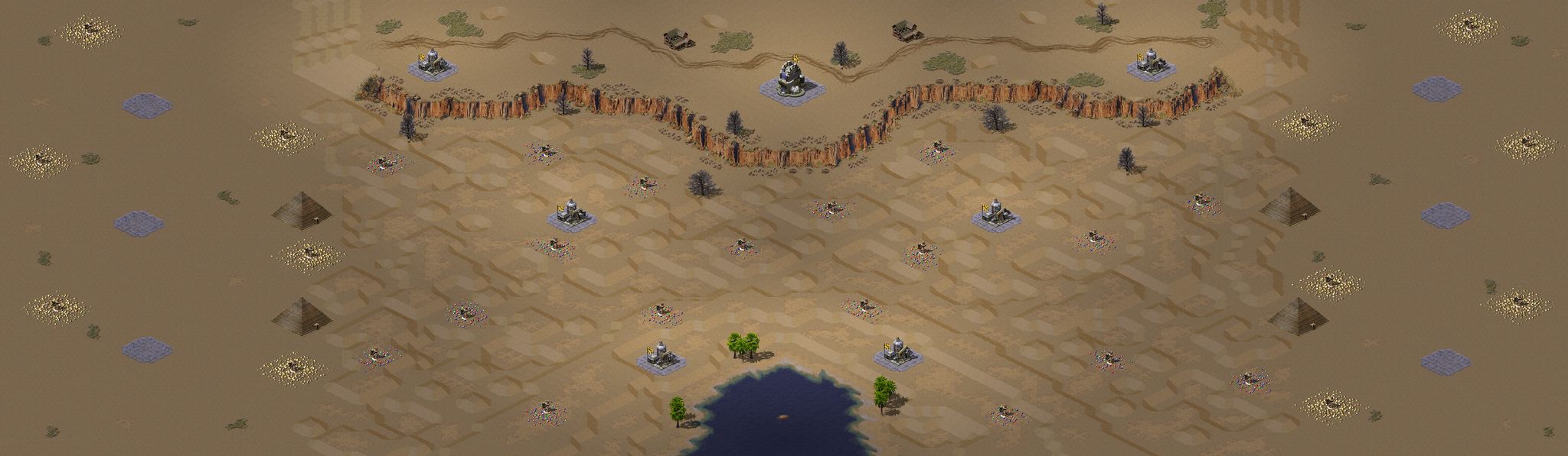 6-Player Desert Skirmish full-resolution render