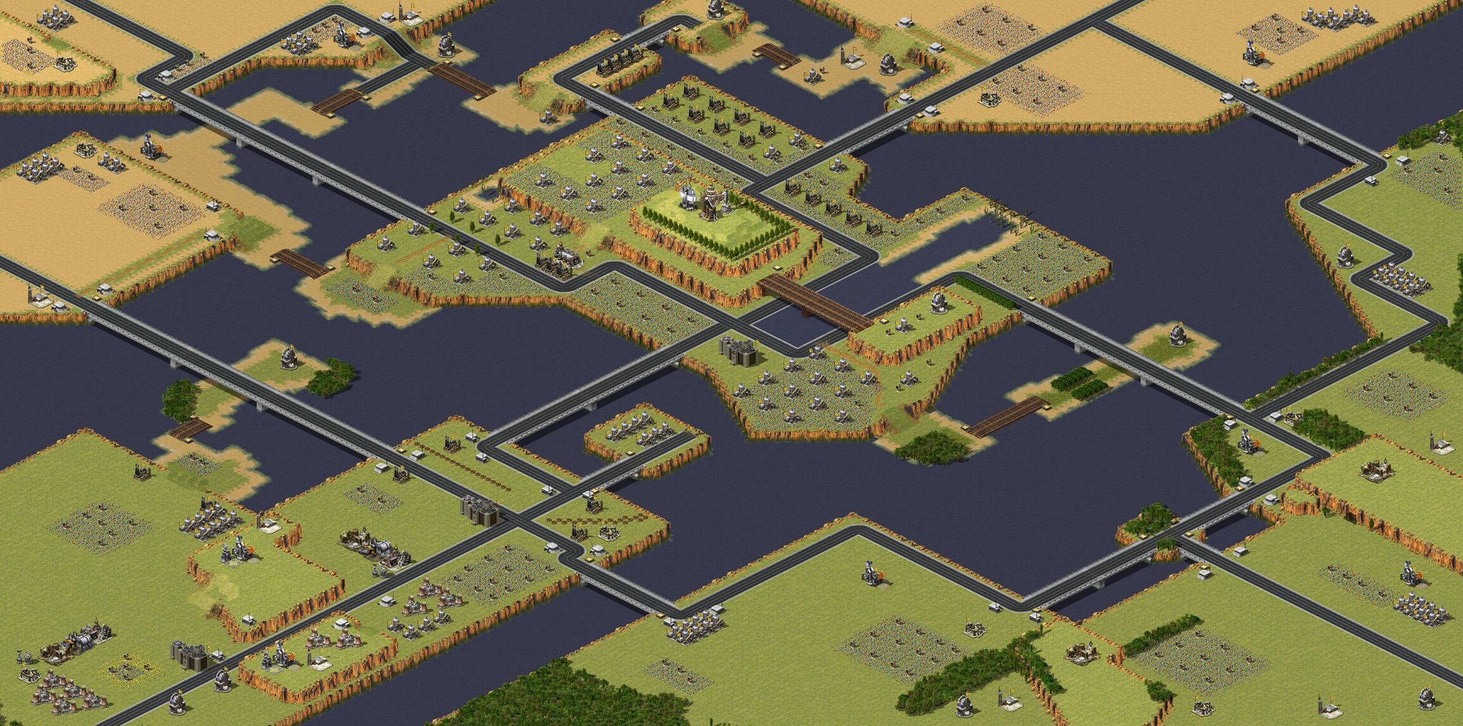 Island with a lot of sources by AP 2.0 full-resolution render