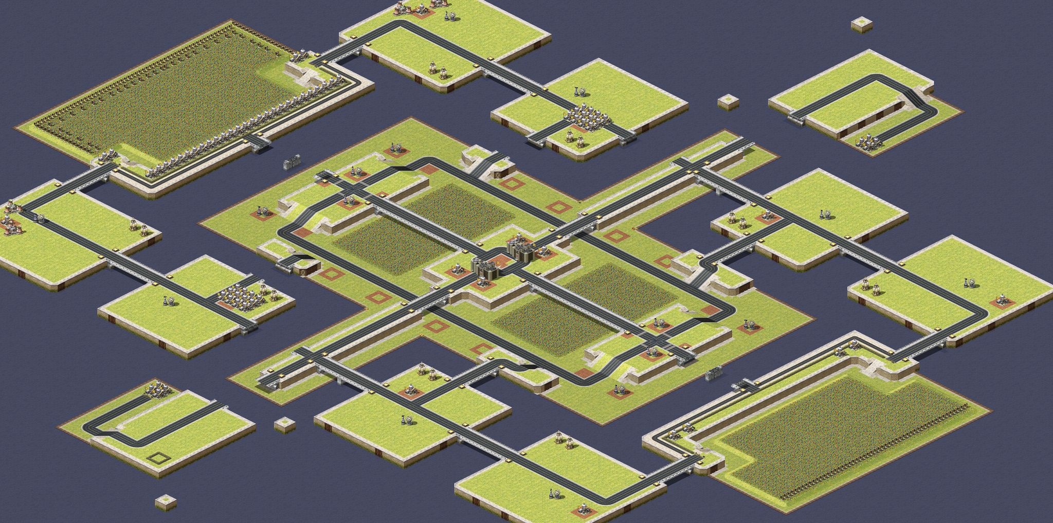 ponka bridges 2 vs 6 full-resolution render
